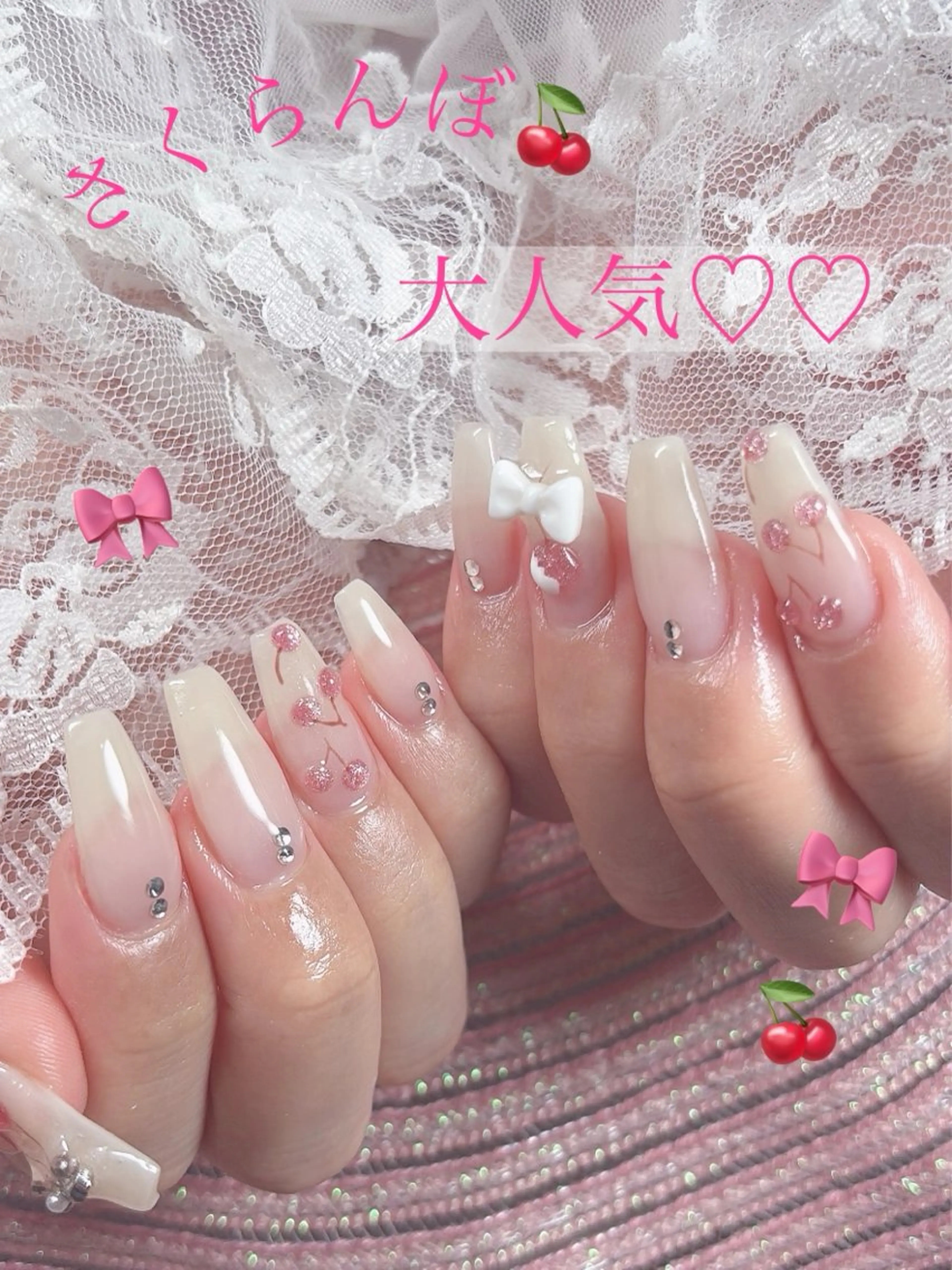 ネイル ハンドネイル RiLion💗 Risa🦋💜のネイルデザイン