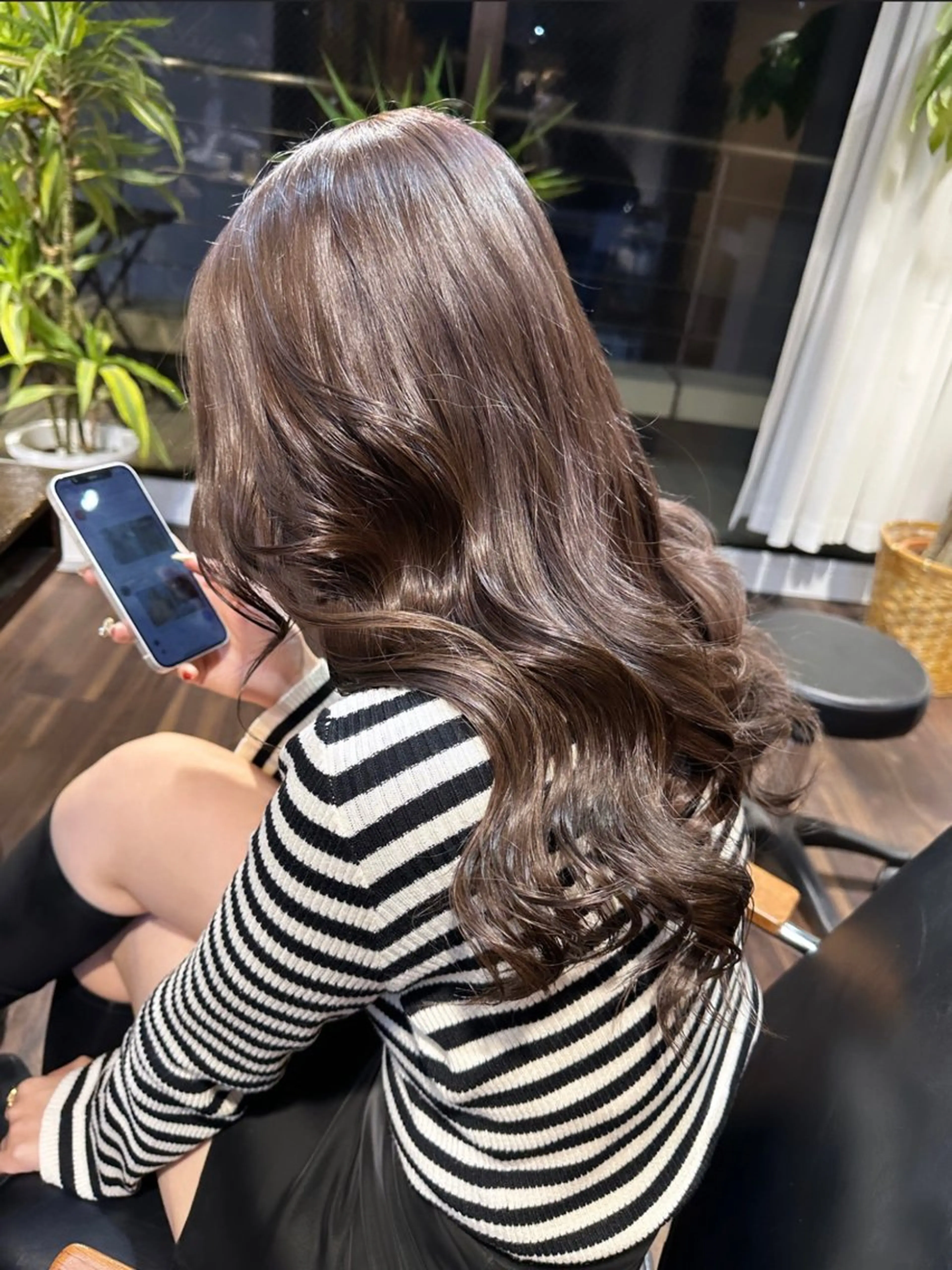 セミロング カラー ヘアアレンジ ブリーチ ケアブリーチ ダブルカラー イヤリングカラー ハイトーンカラー カット ヘアカラー トリートメント 心斎橋ダブルカラー ボブ/レイヤーのヘアスタイル