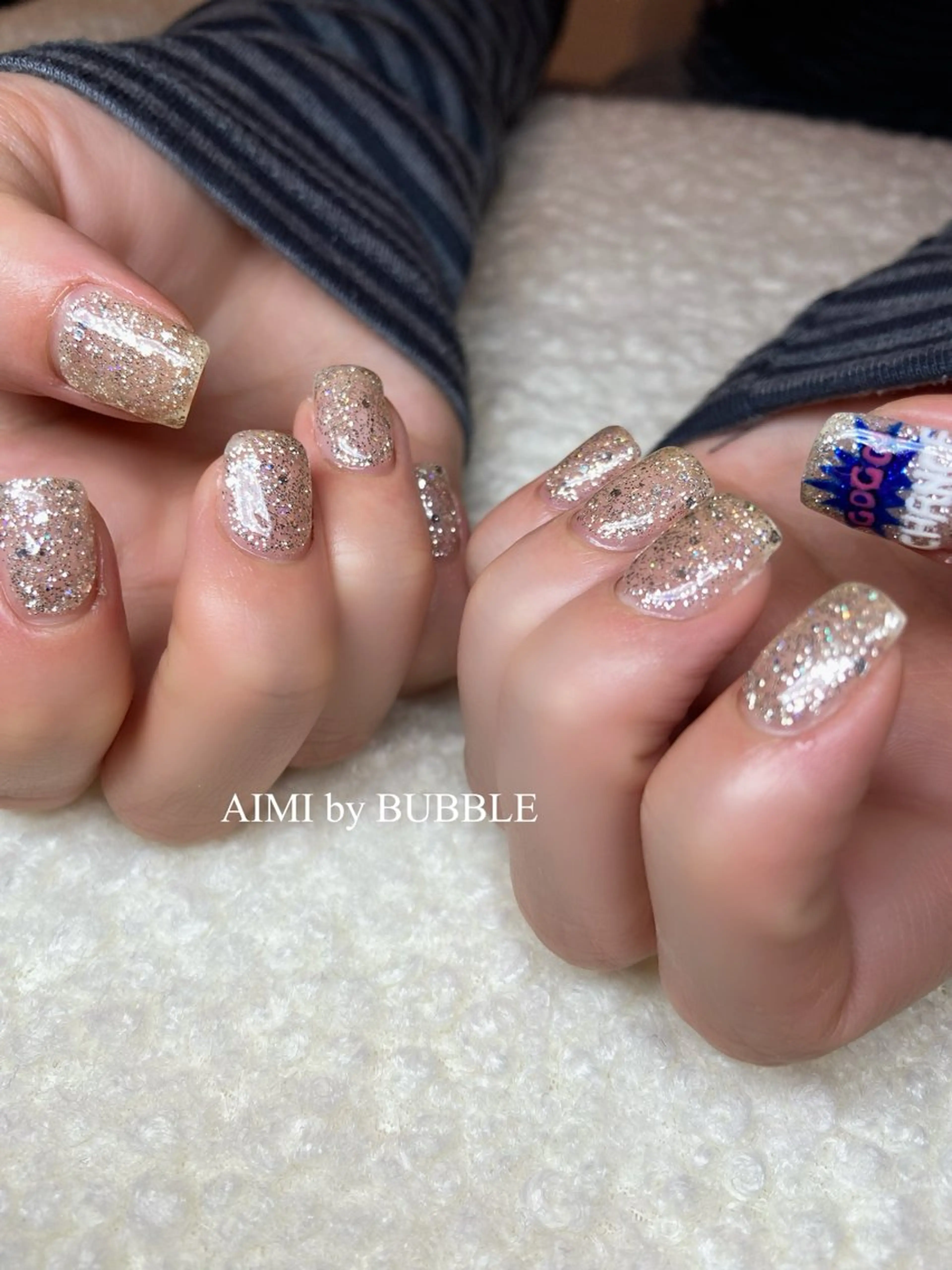 ネイル ハンドネイル AIMI by BUBBLE所属・BUBBLE🫧 RIONAのネイルデザイン