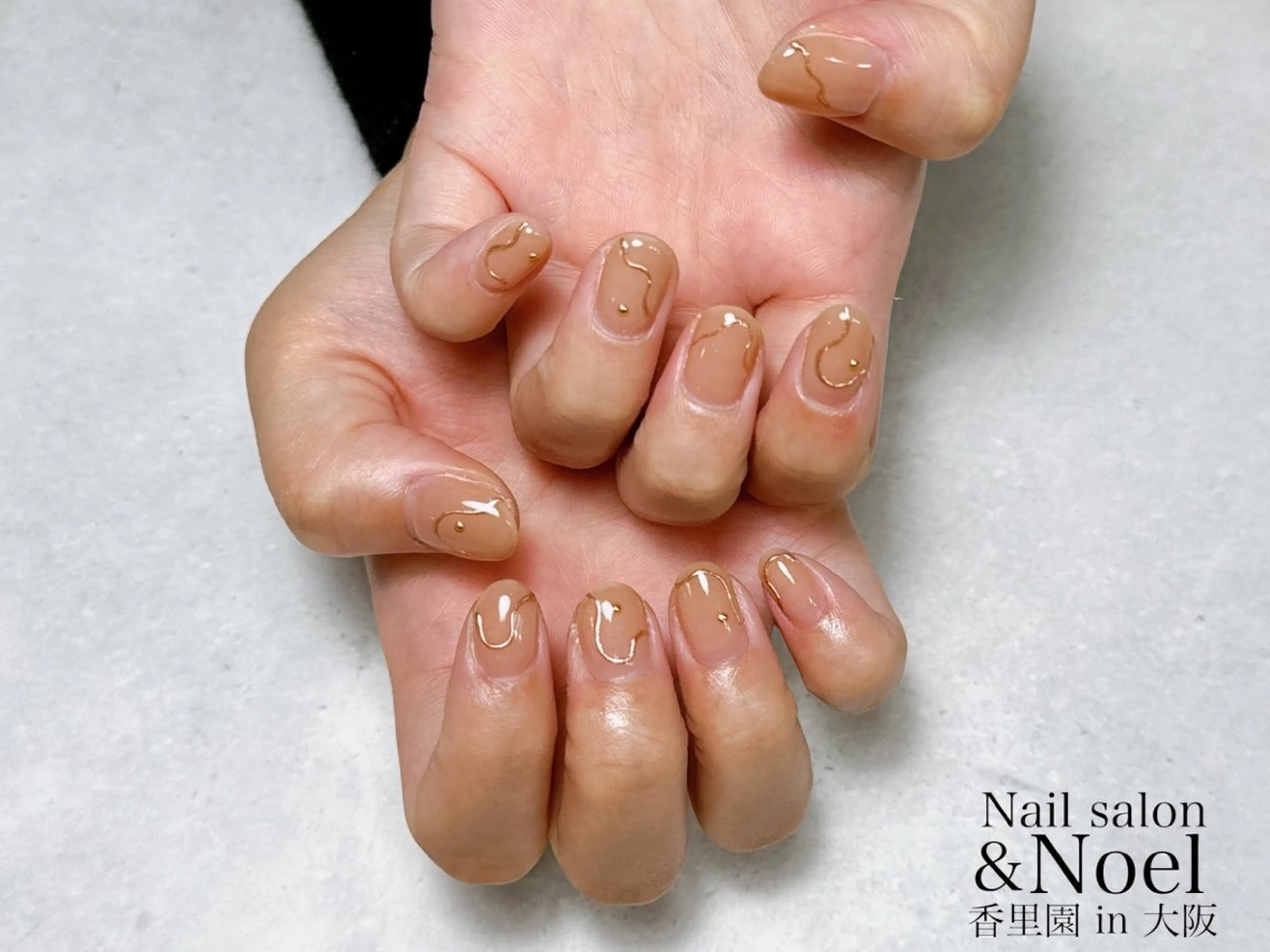 ネイル ハンドネイル Nailsalon  &Noel所属・もも 🍑のネイルデザイン