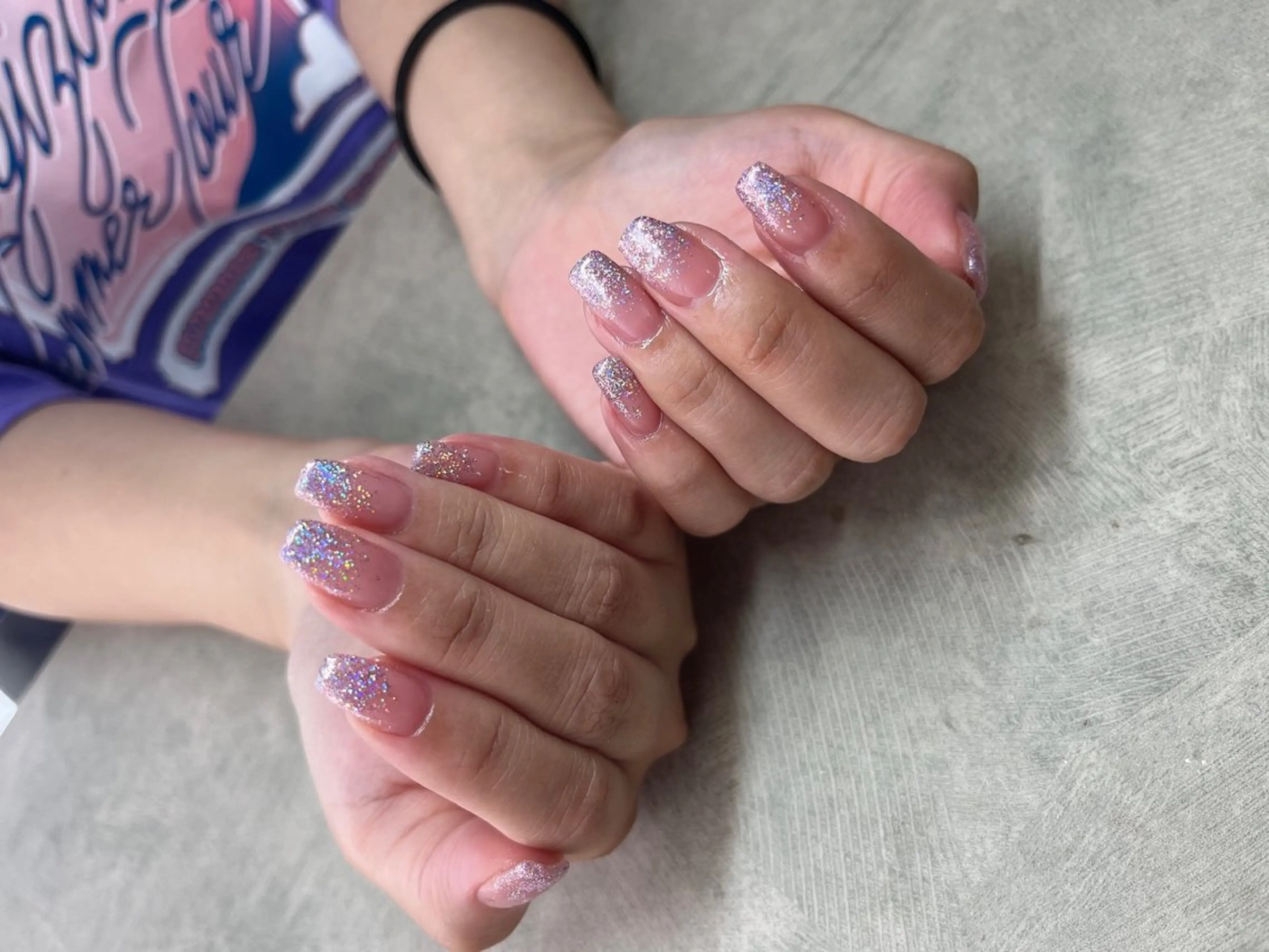 ネイル ラメ(グリッター) ハンドネイル MIKA ♡のネイルデザイン