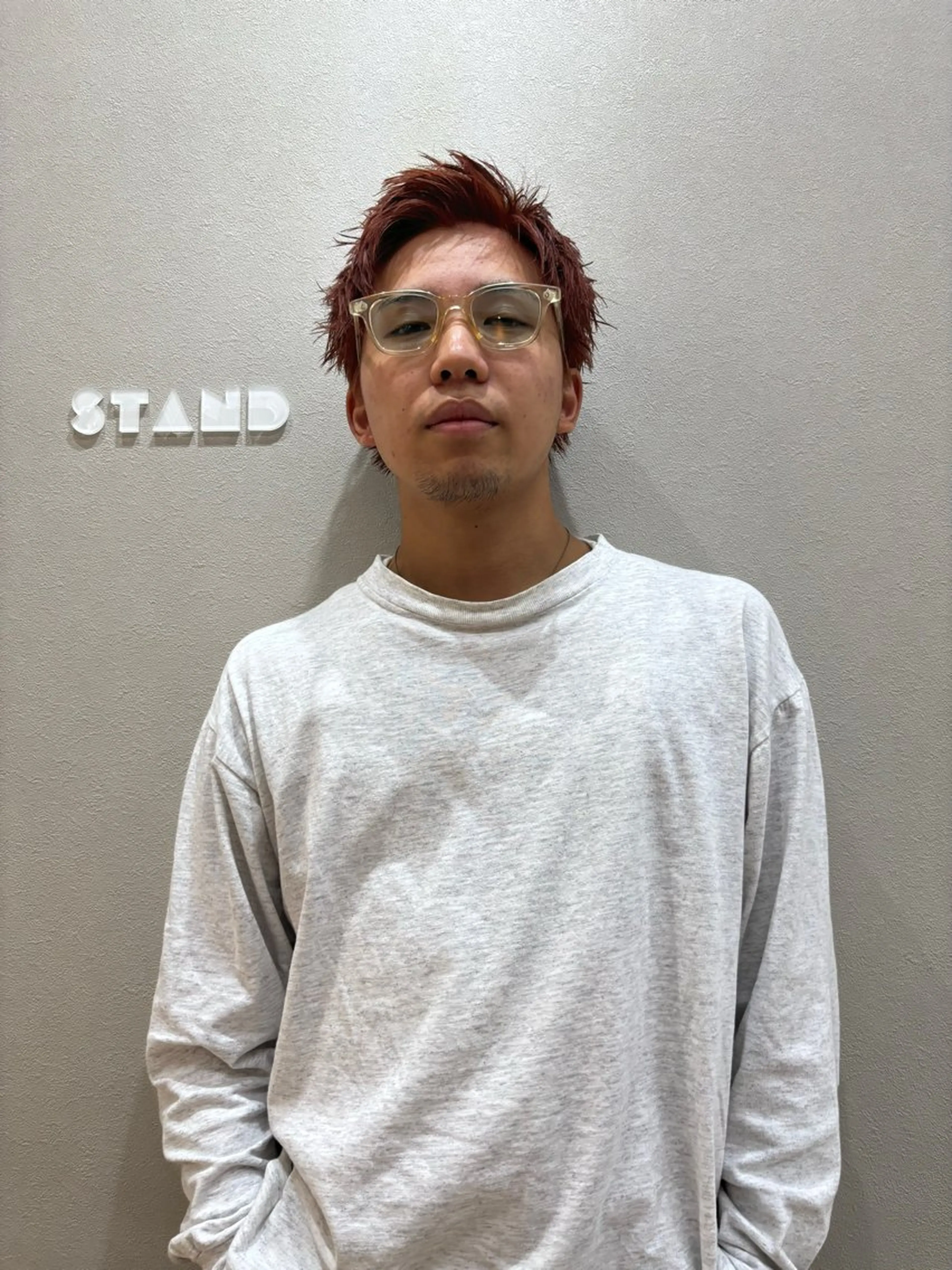 ショート ヘアカラー トリートメント 古賀 光のヘアスタイル
