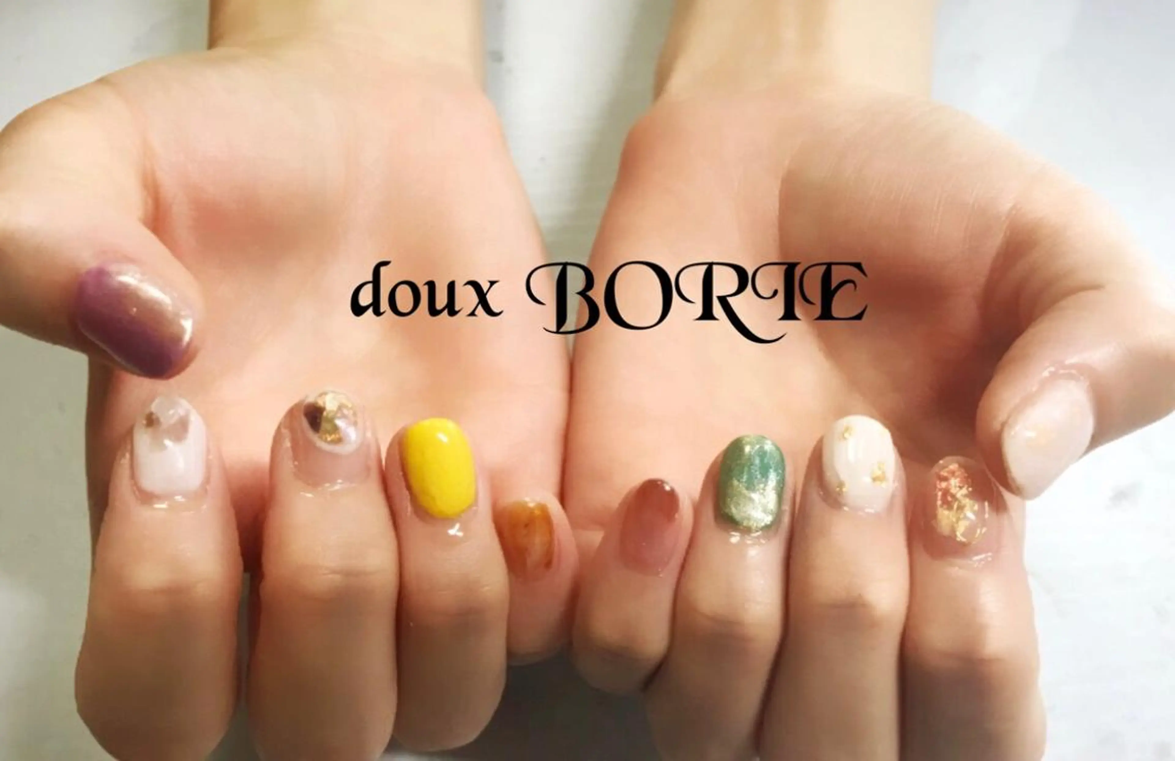 ネイル doux BORIEのネイルデザイン