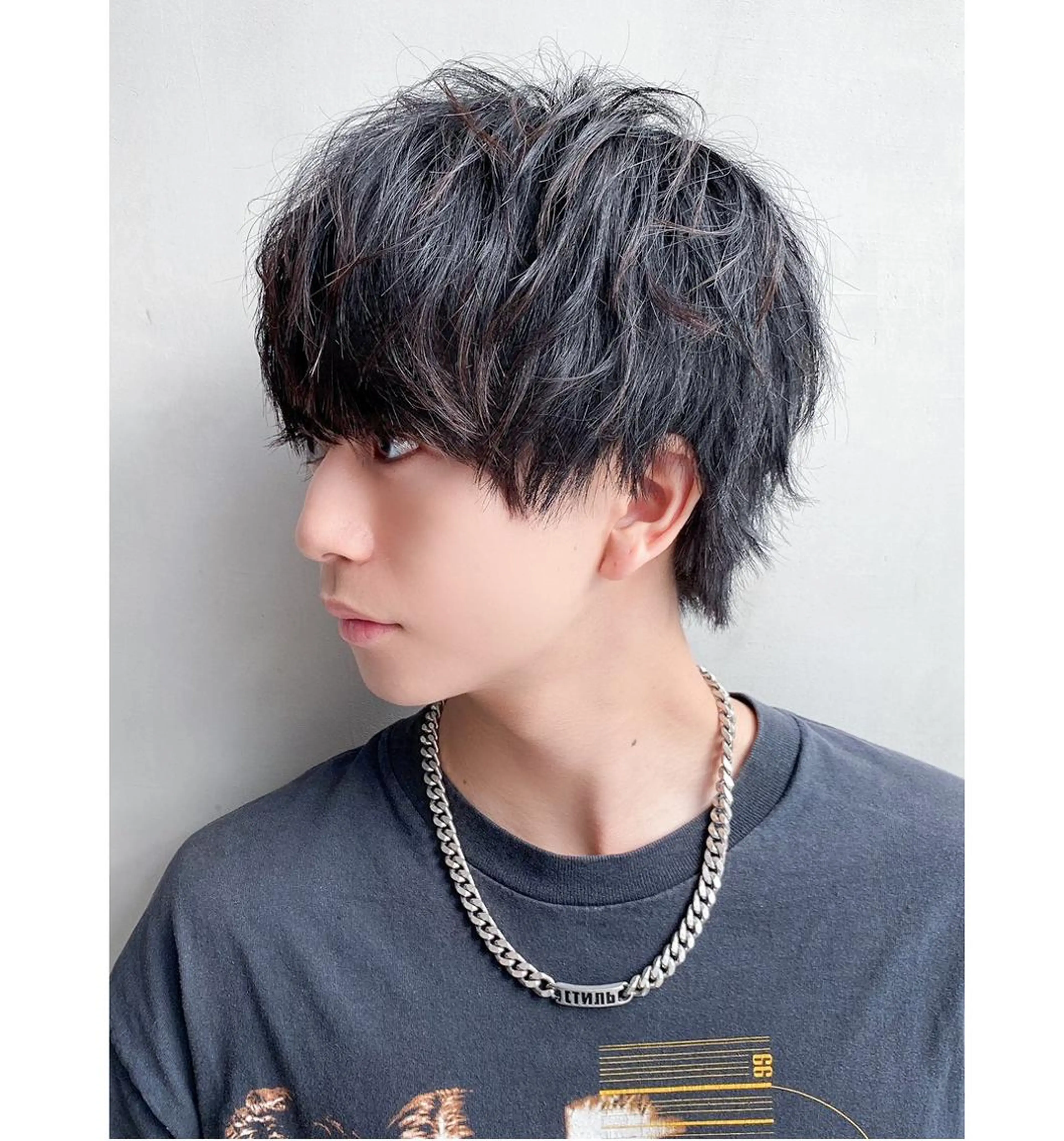 ミディアム パーマ カラー その他 ITby ALBUM 北千住店のヘアスタイル