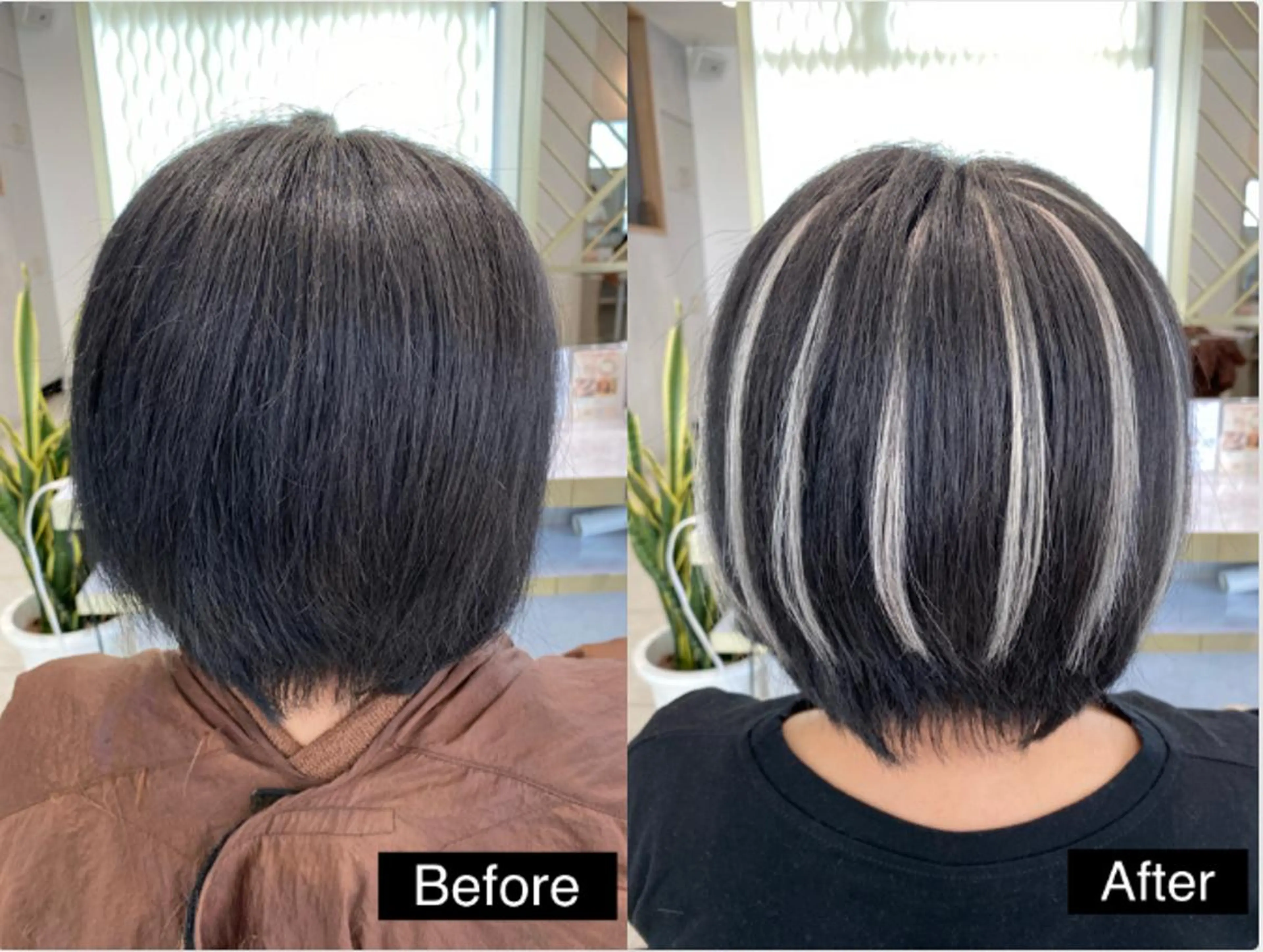 ショート エクステ 渡辺　亮/ ハイライト/髪質改善のヘアスタイル