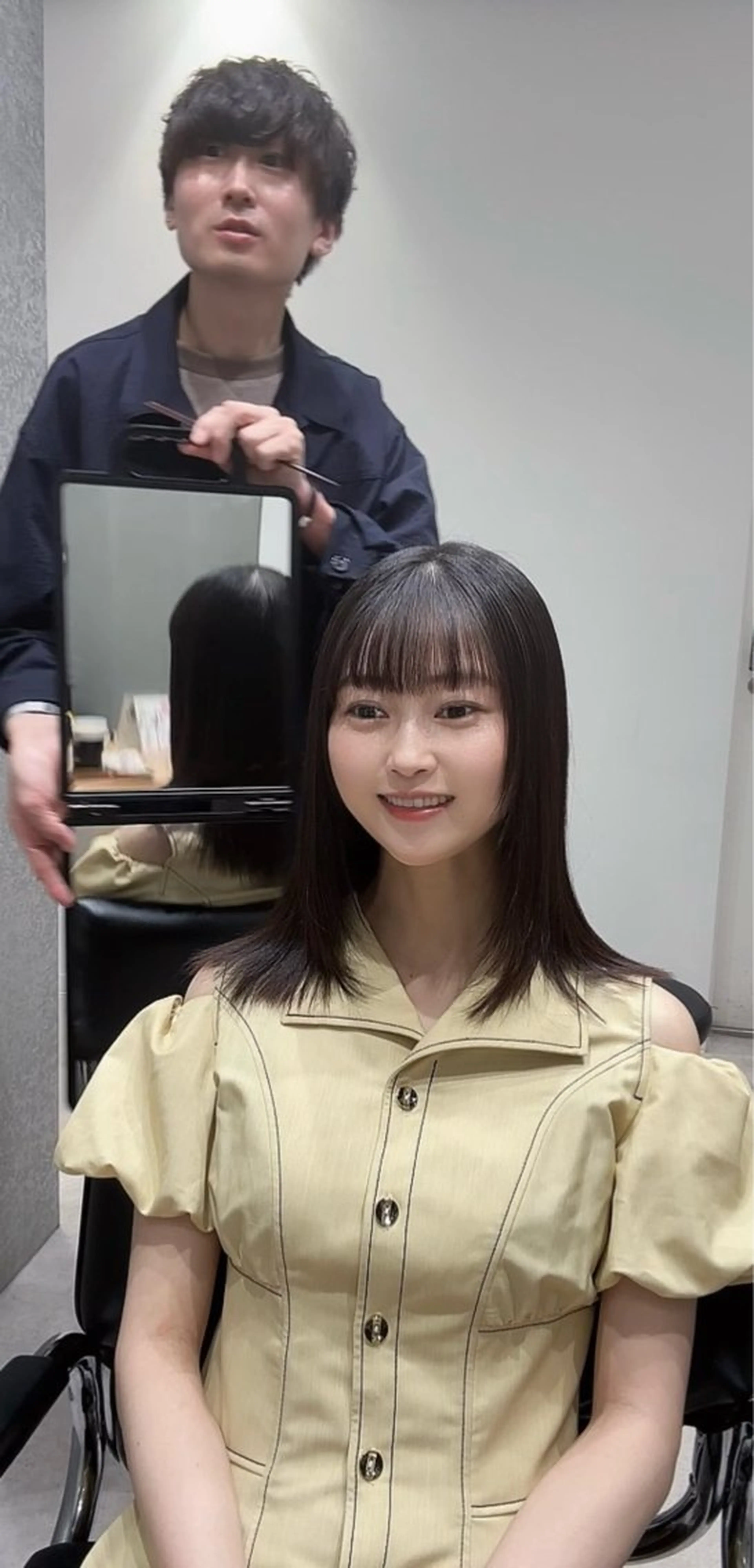ミディアム 髪質改善 トリートメント トリートメント ヘッドスパ GOTODAY  SHAiRE SALON　新宿Aura店所属・髪質改善ヘアケア 艶髪特化/上田のヘアスタイル