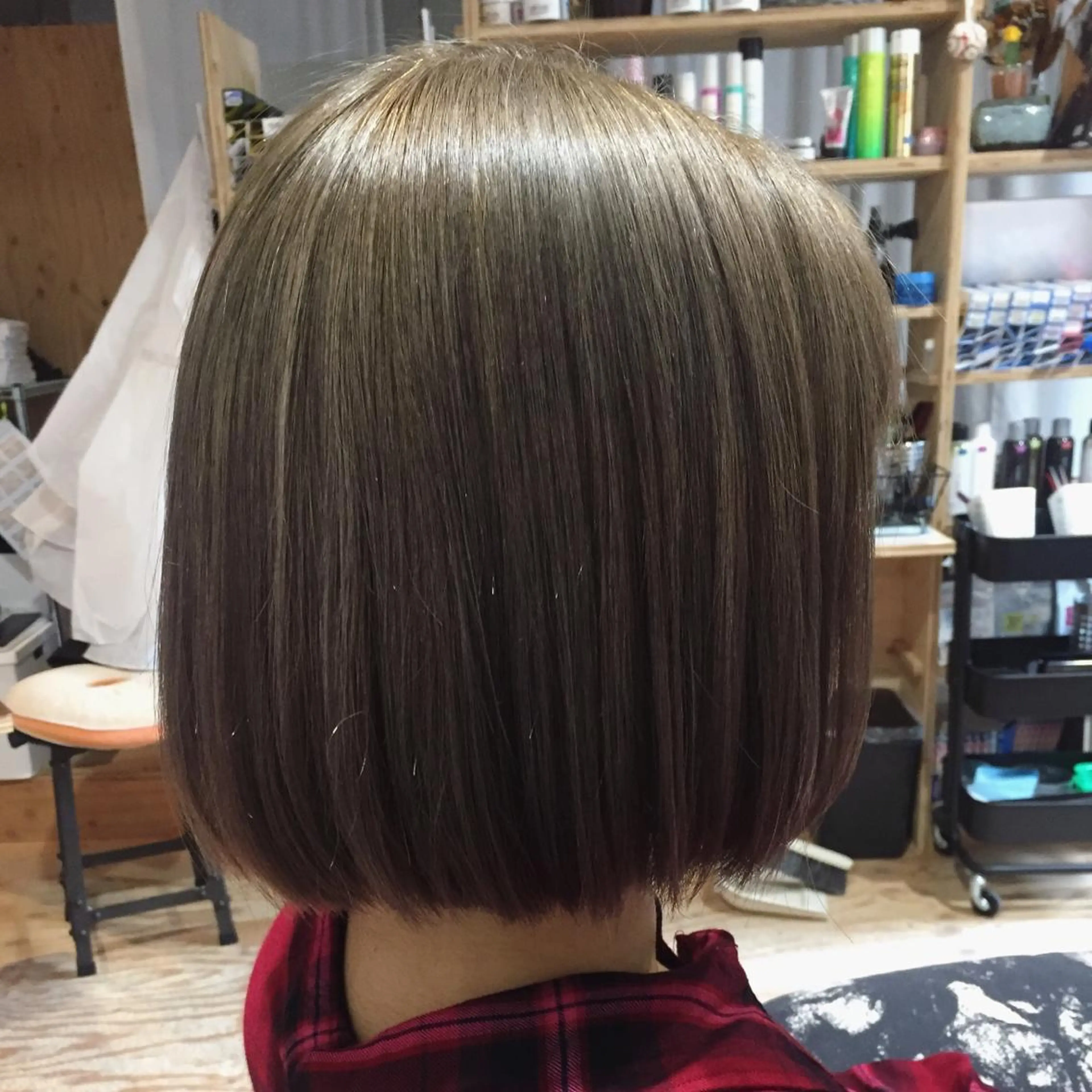 ショート カラー アッシュ ベージュカラー Hair and Make kiyoshi所属・小原 良之のその他イメージ