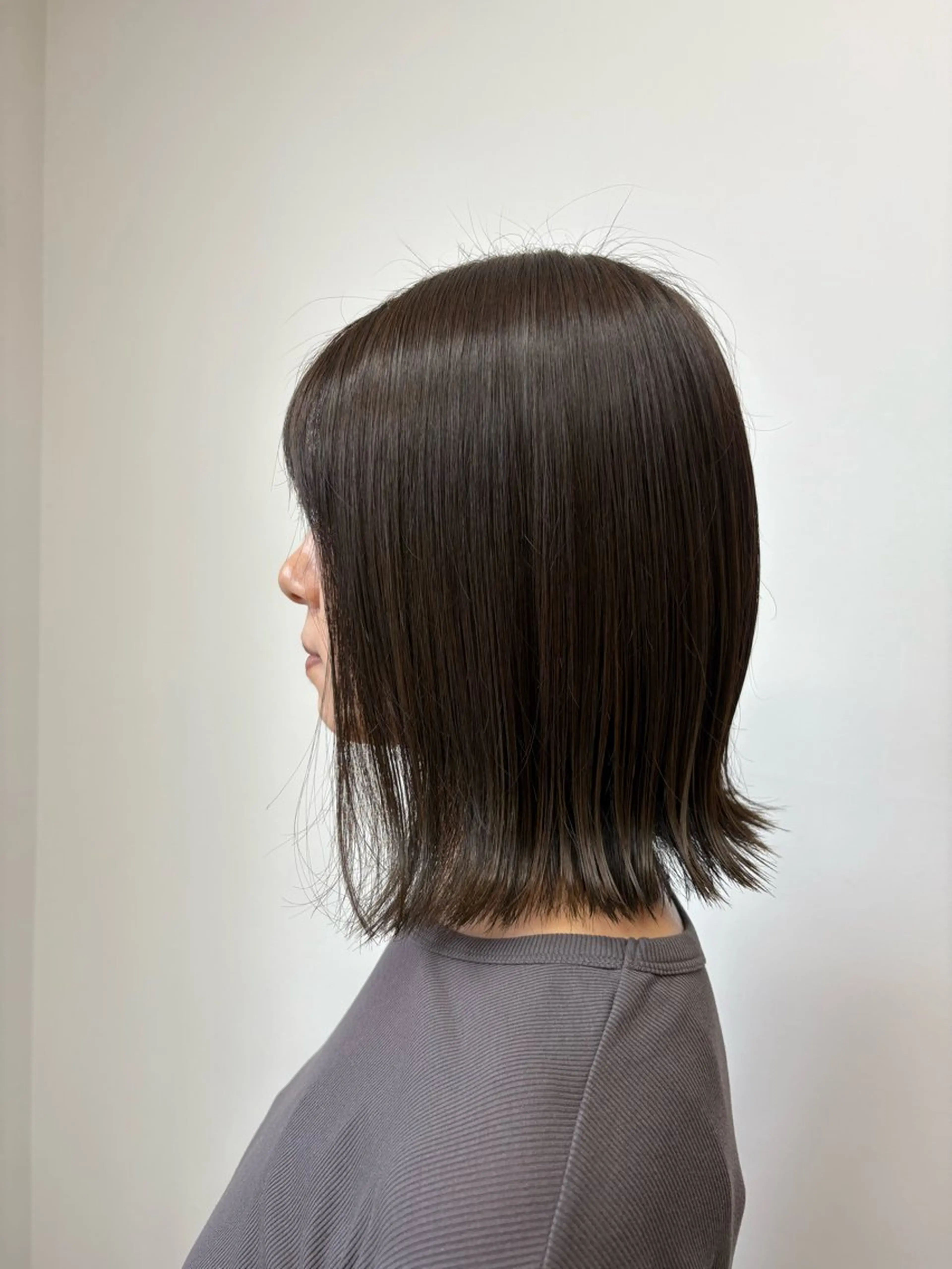 ミディアム カラー ヘアカラー トウダ リリカのヘアスタイル