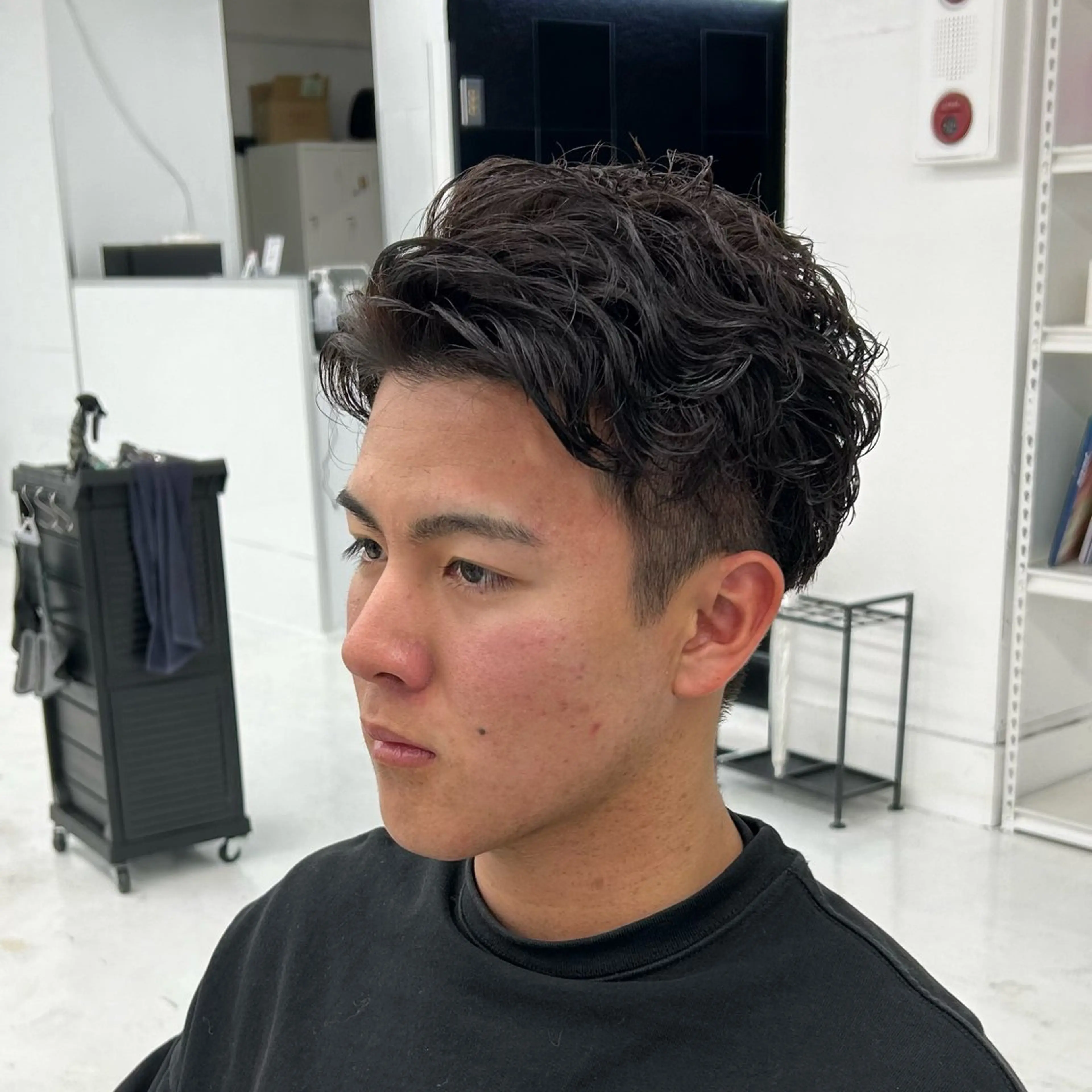 ショート パーマ メンズ メンズパーマ カット パーマ 【メンズパーマ特化】 🍏網中勇喜のヘアスタイル