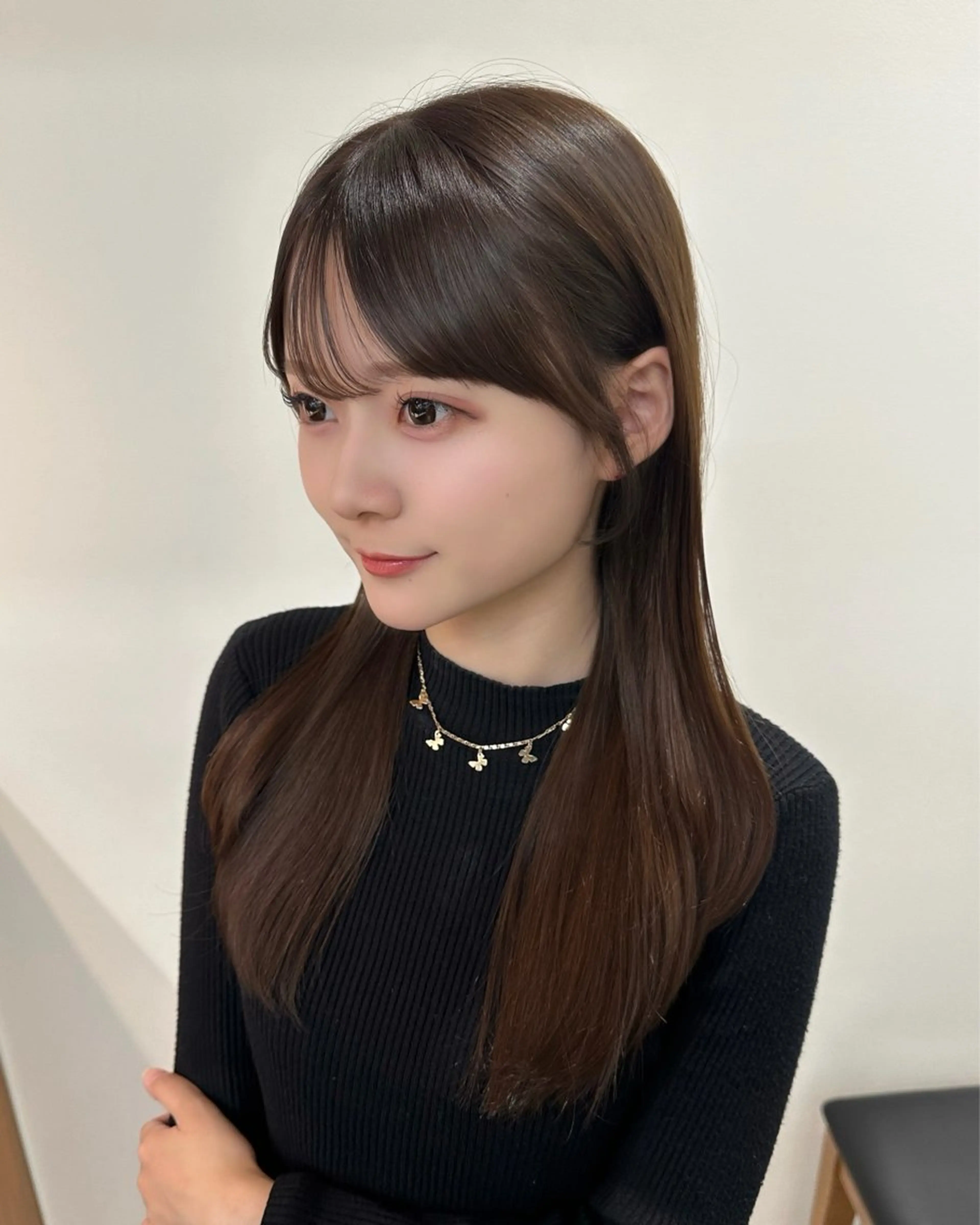 ロング カラー カット ヘアカラー トリートメント SALOWIN原宿AROA店所属・顔まわり神カット✂︎ 齋藤雄大【表参道】のヘアスタイル