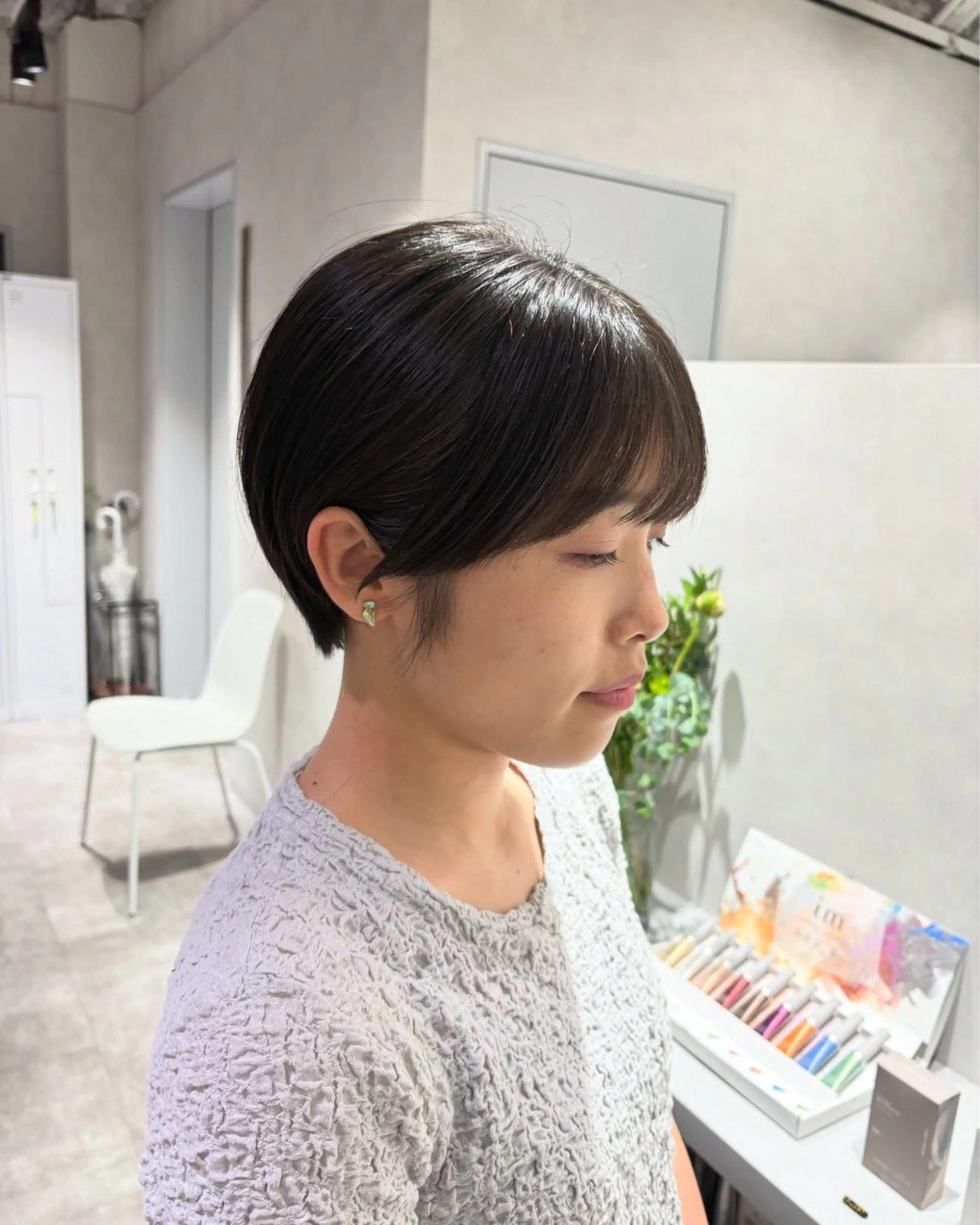 ショート ショートヘア Mai🍀西梅田 メンズカットモデルのヘアスタイル