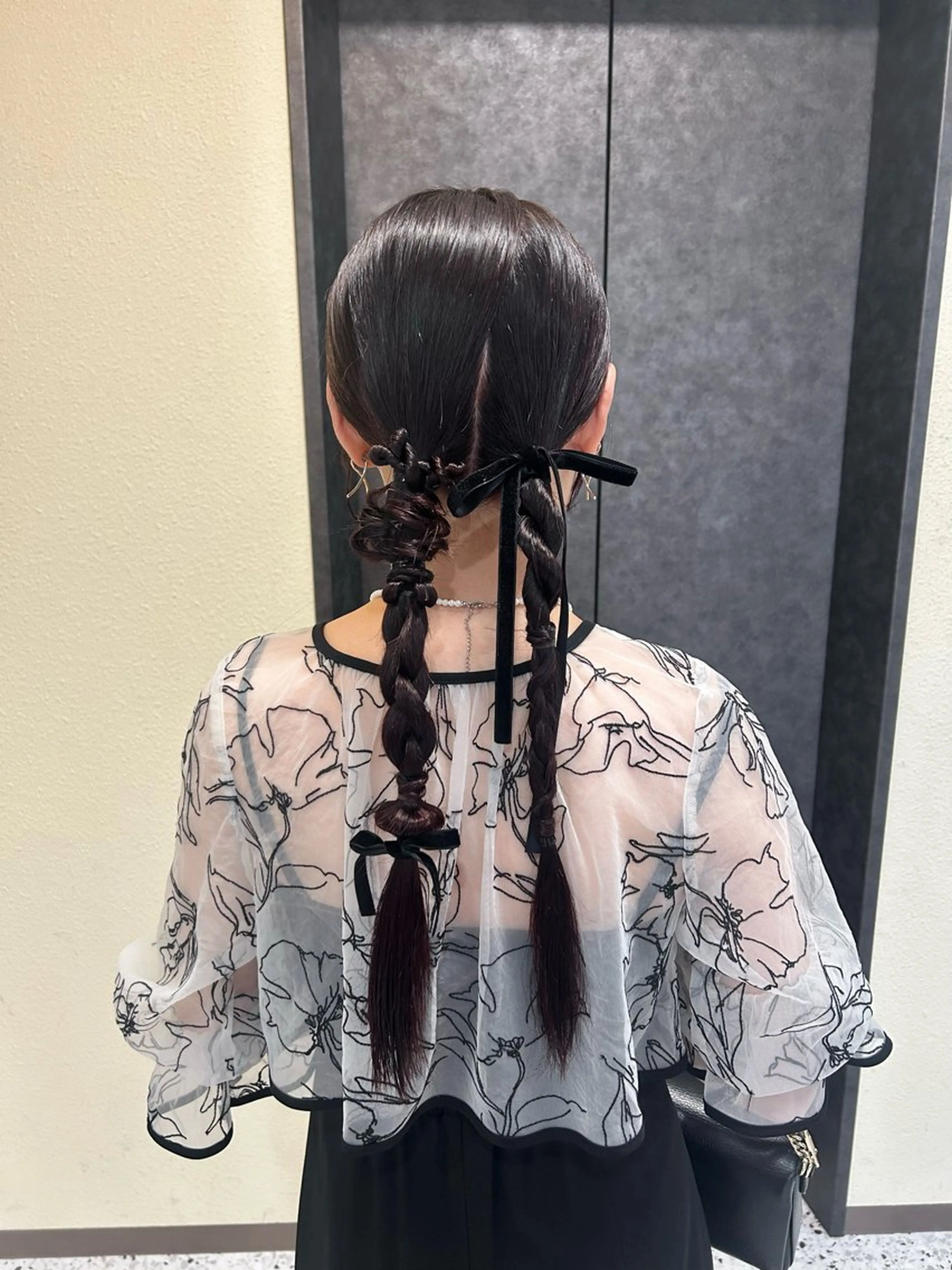 ロング ヘアセット Mila Hazukiのヘアスタイル