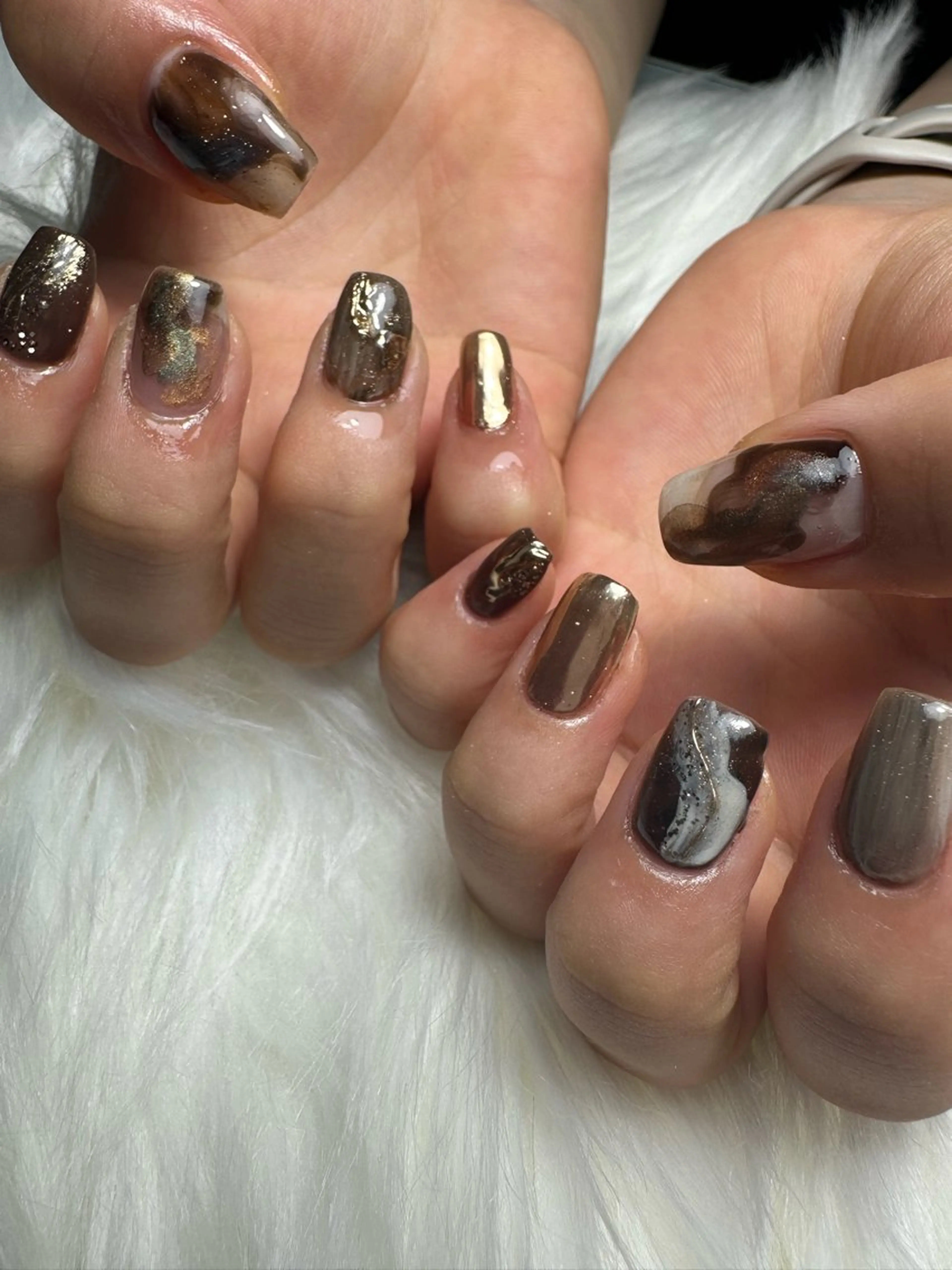 ネイル ハンドネイル Belleﾍﾞﾙ所属・Belle　Nail 【haluca】のネイルデザイン