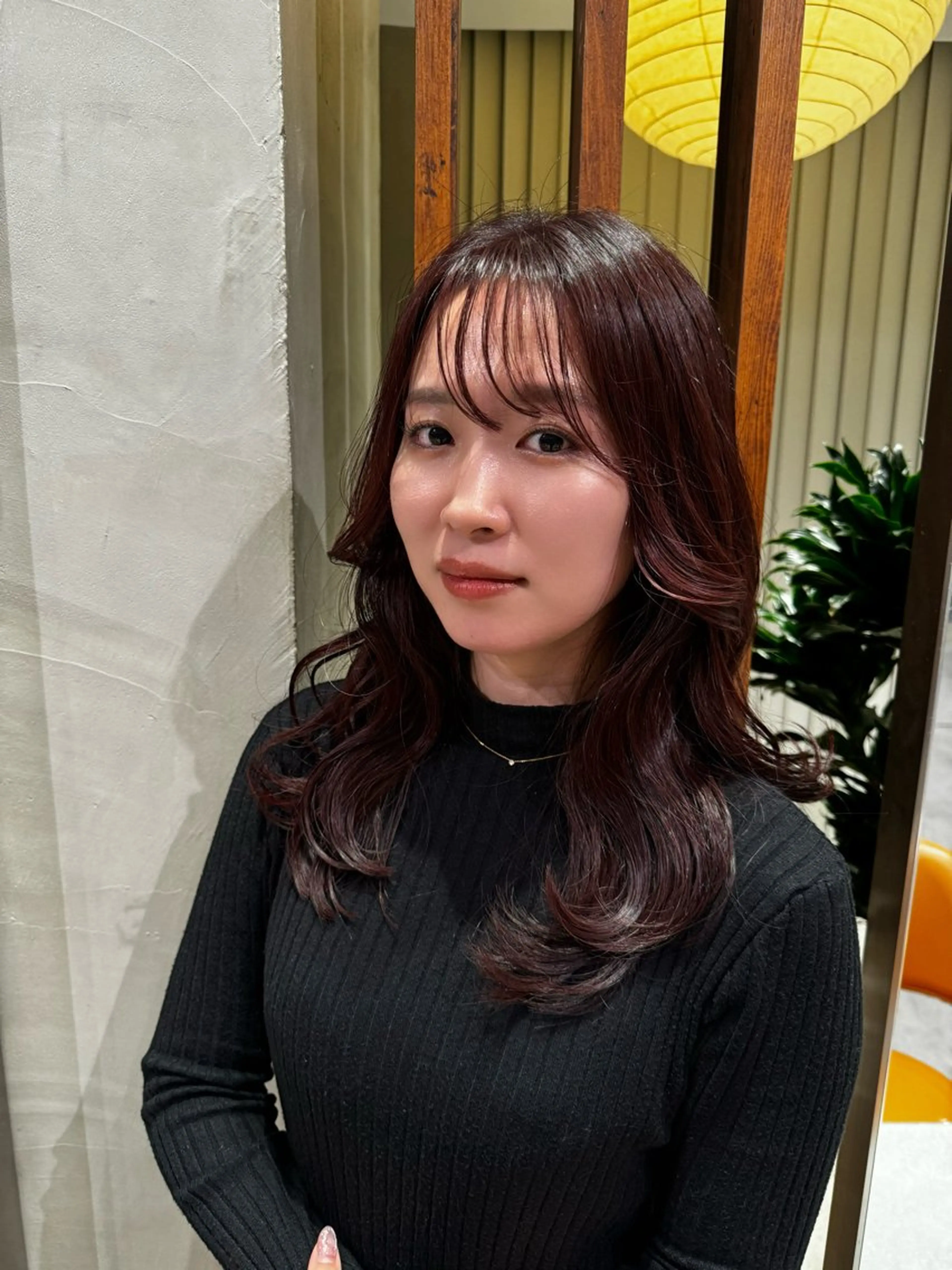 ロング カラー ヘアカラー カットモデル募集 🔥中浜　稜のヘアスタイル