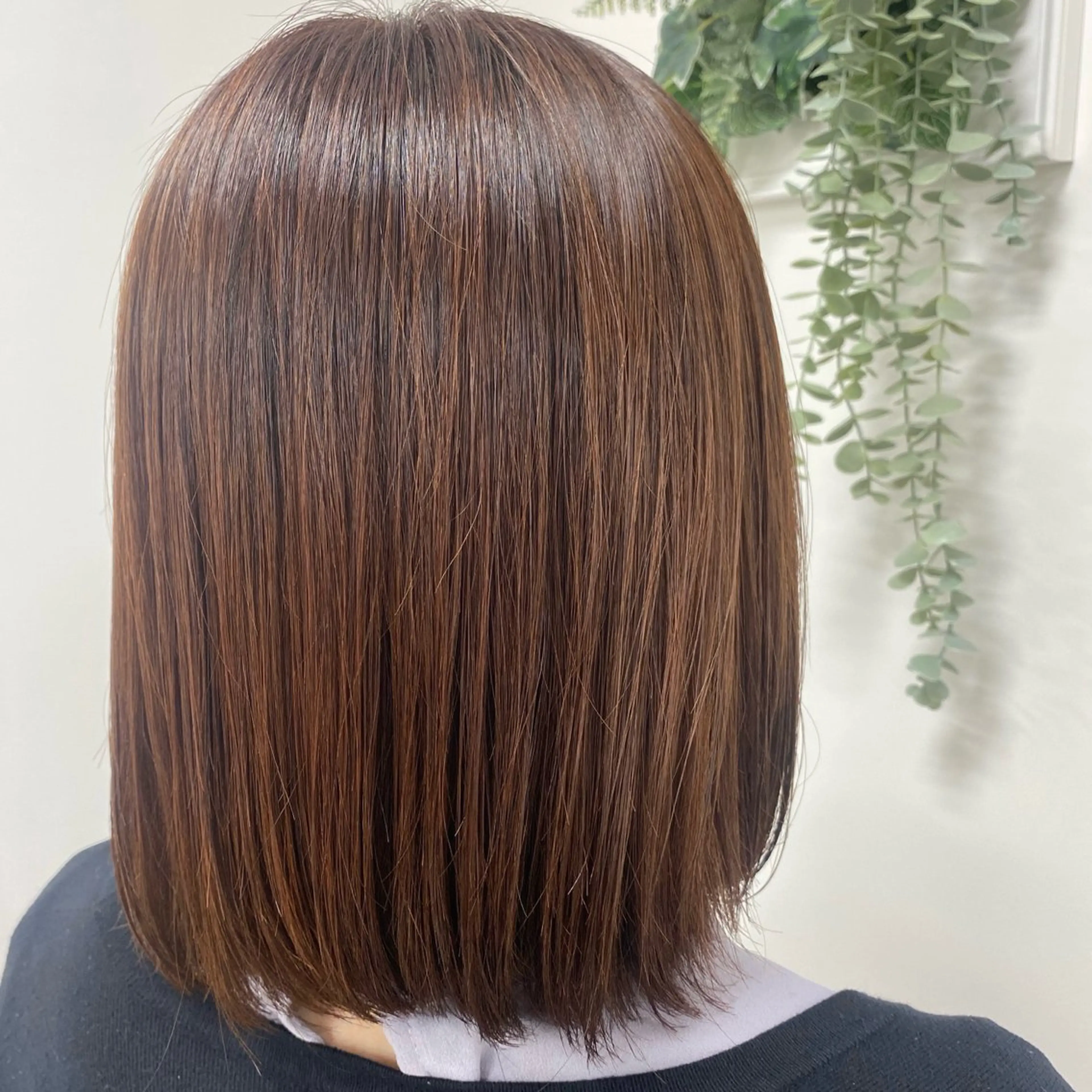 カラー オレンジ カット ヘアカラー トリートメント さいとう あやかのヘアスタイル