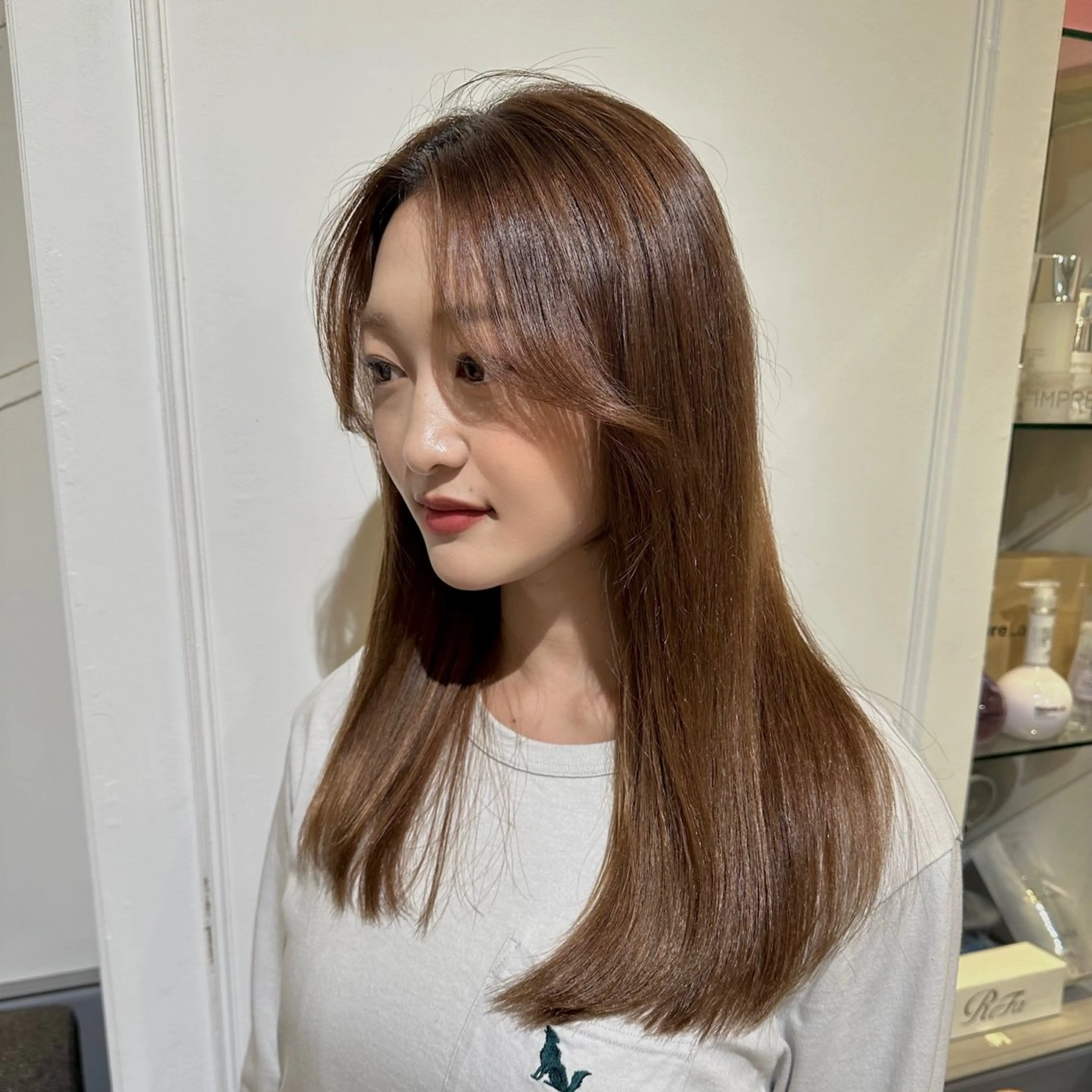 ミディアム 柔らかbeige /chinari❤︎のヘアスタイル