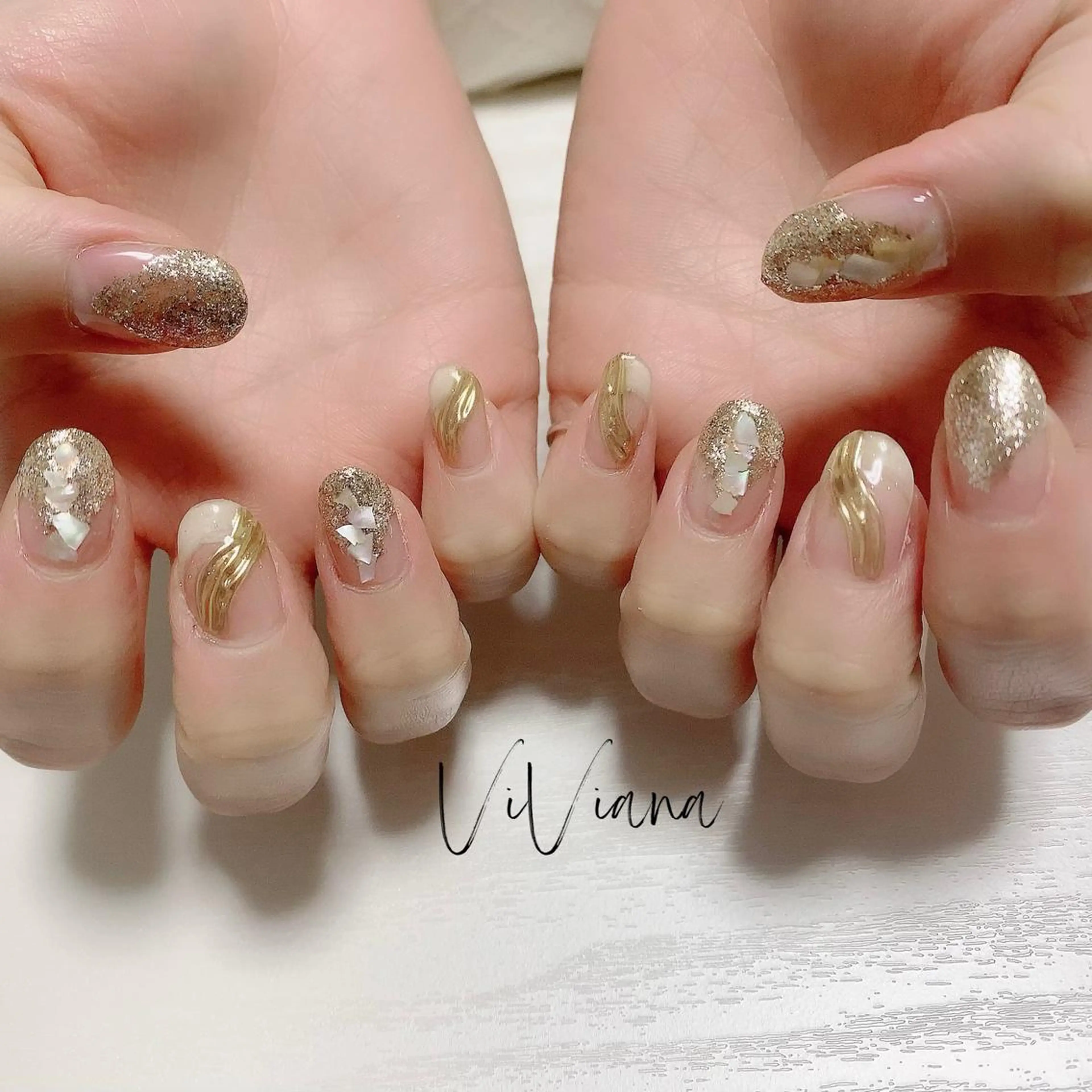 ネイル ハンドネイル ViViana ｳﾞｨｳﾞｨｱﾅのネイルデザイン