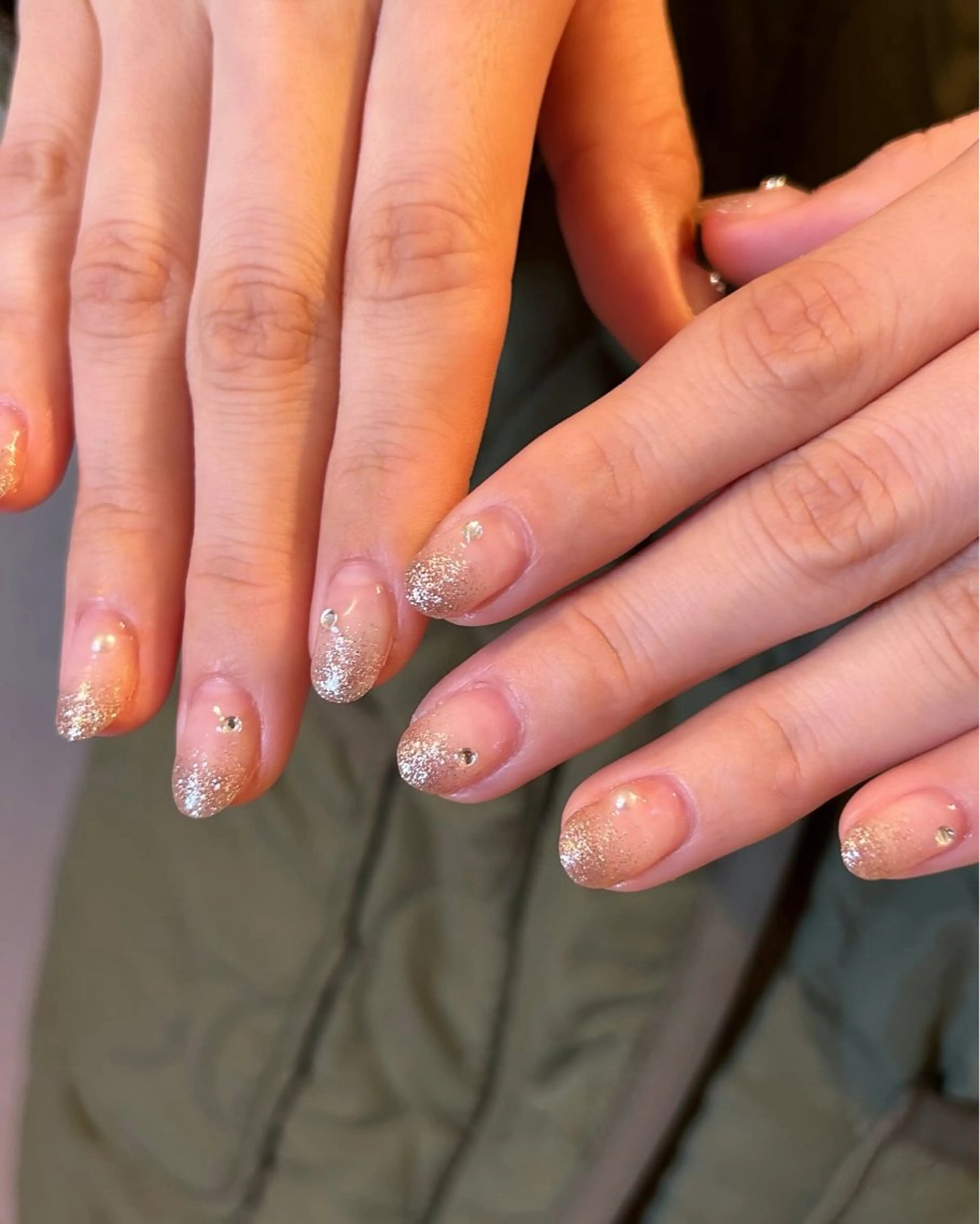 ネイル フラッシュネイル グラデーション nailsalon magentaのネイルデザイン