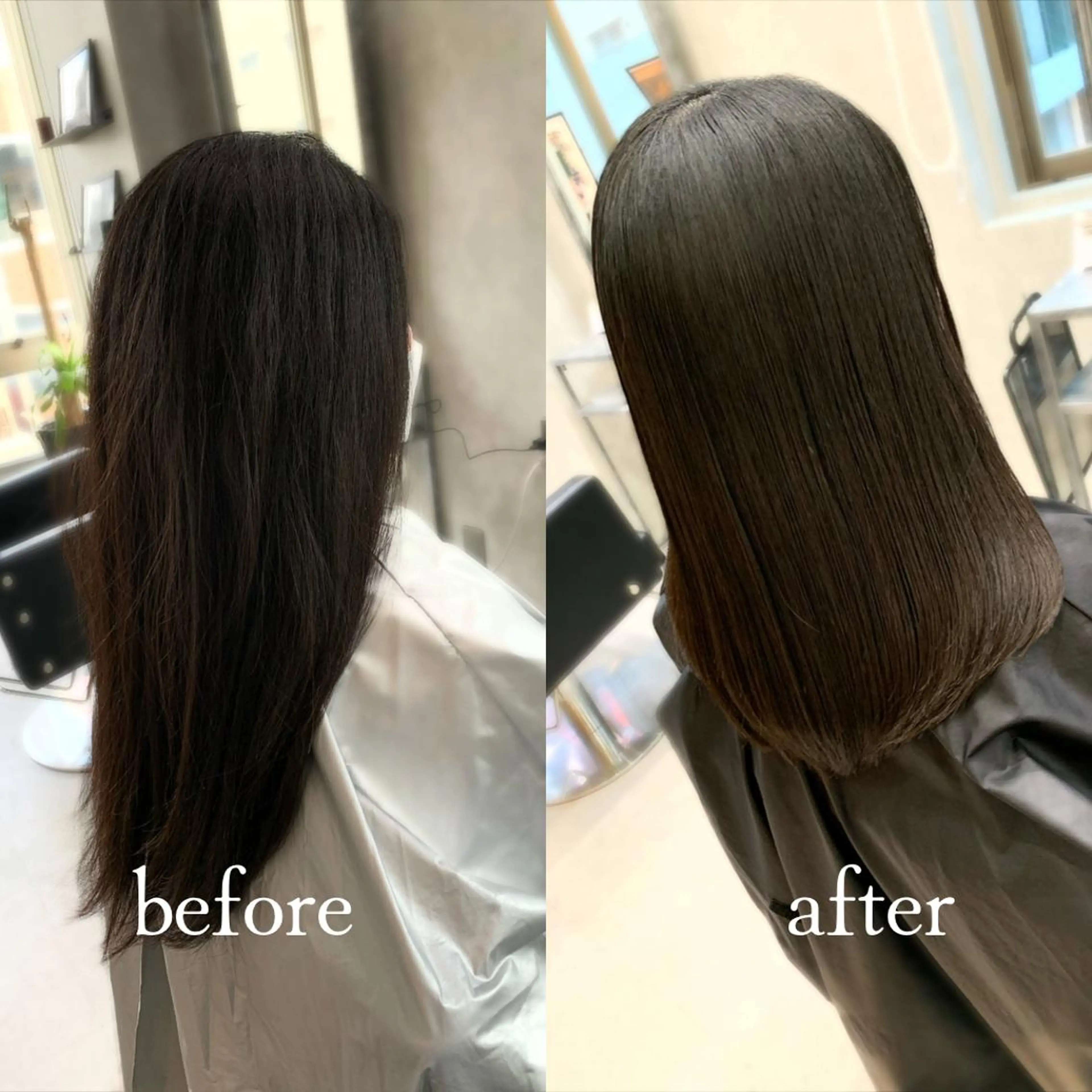 ミディアム カラー ヘアアレンジ くせ毛 縮毛矯正 カット 縮毛矯正 トリートメント VIM hairおもろまち店のヘアスタイル