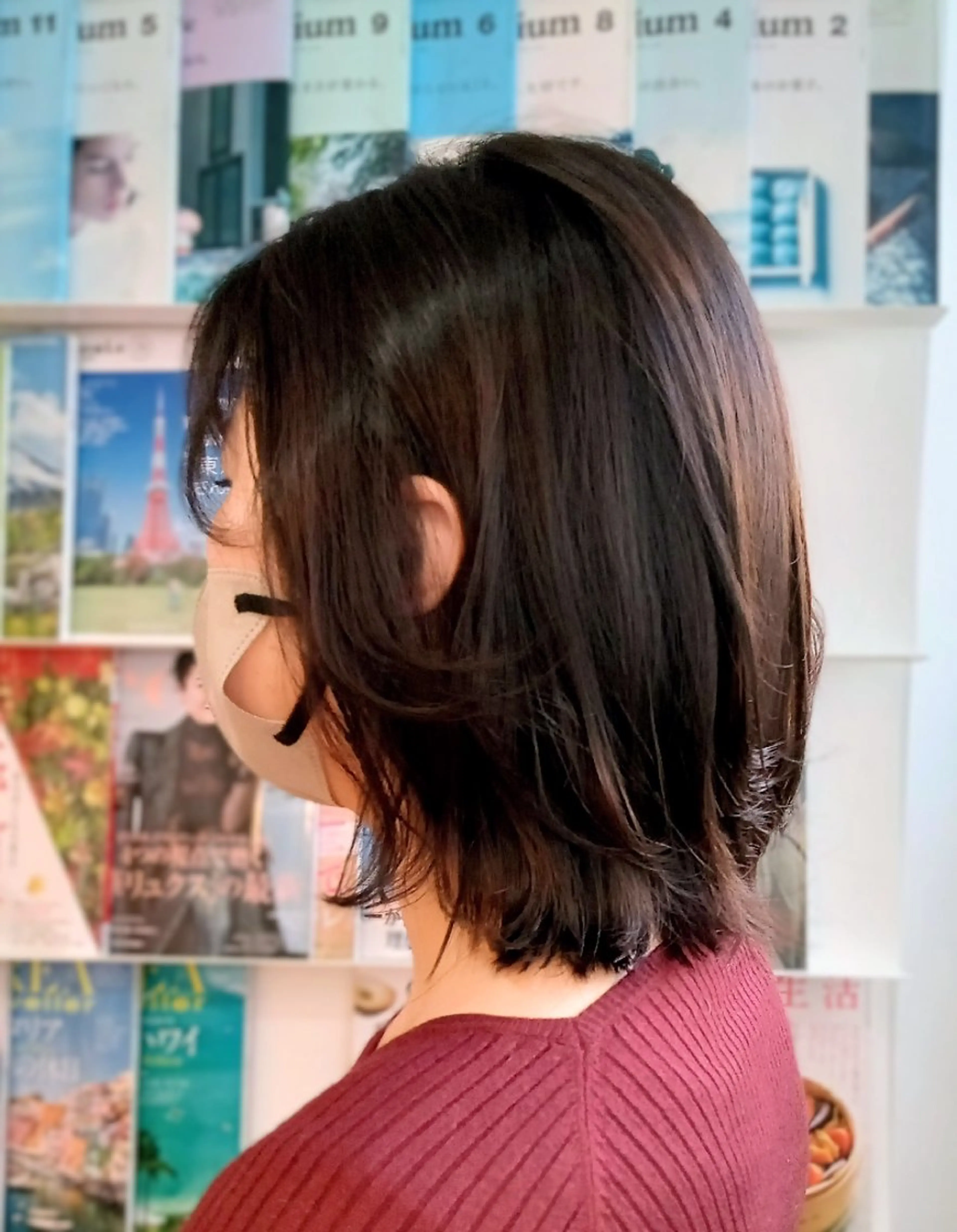 ミディアム カット トリートメント 吉祥寺・BRING 近藤真千子のヘアスタイル