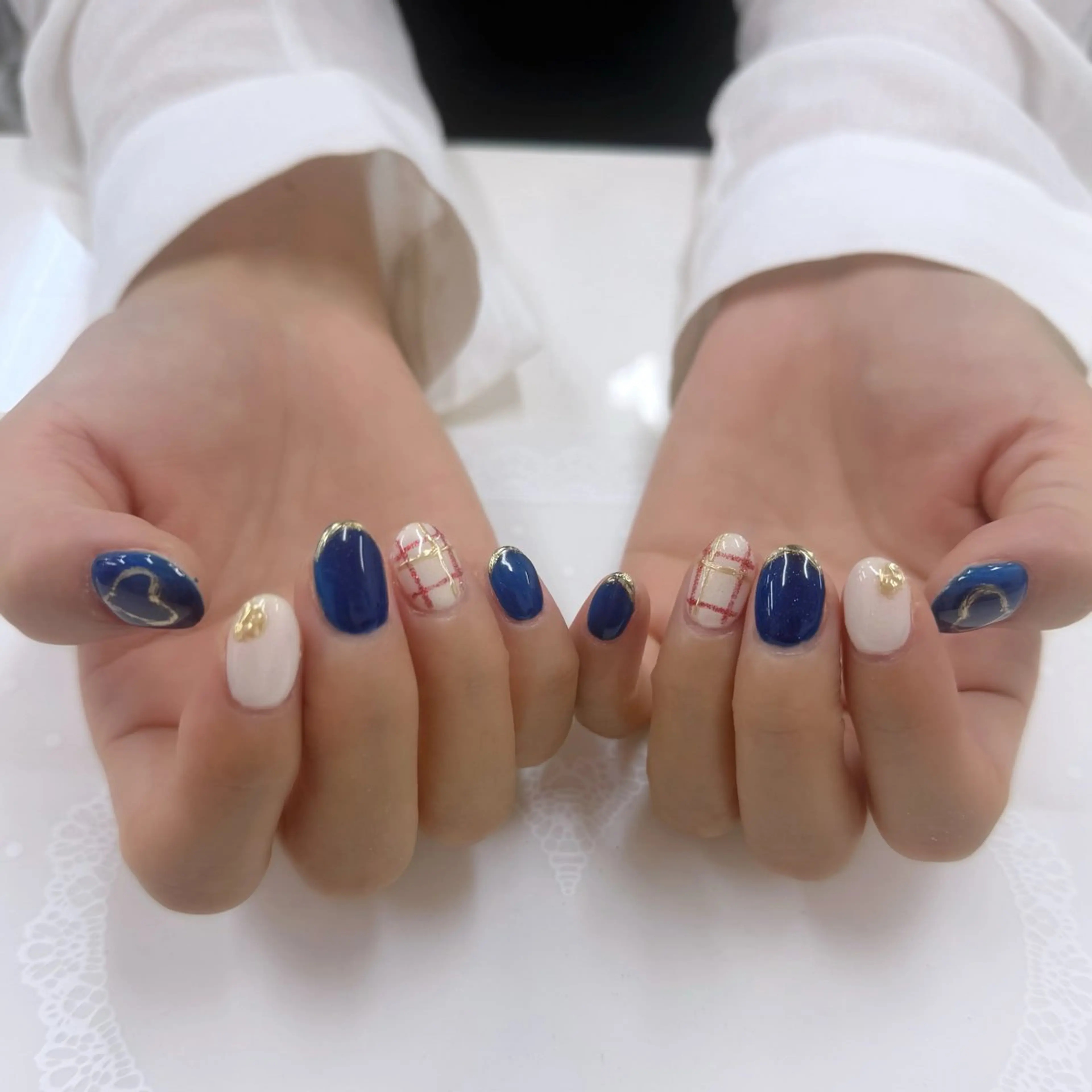 ネイル ハンドネイル Yuna🫧/渋谷 /ワンホンネイルのネイルデザイン