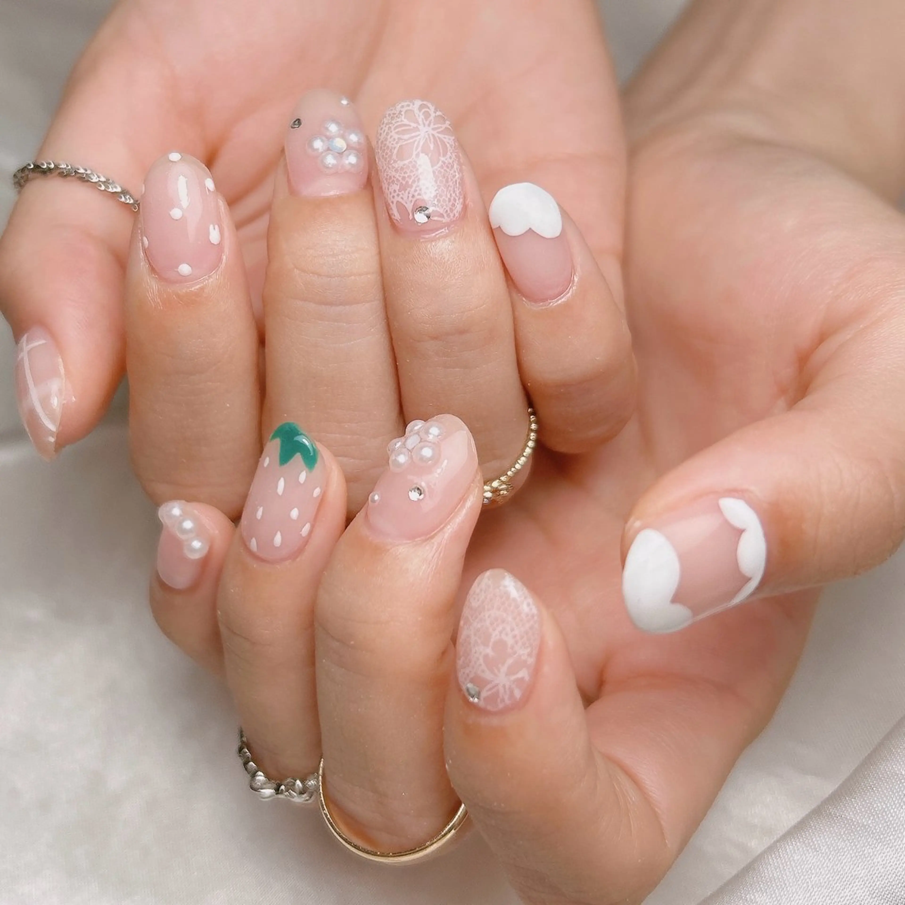 ネイル ハンドネイル junna 名古屋ネイリストのネイルデザイン