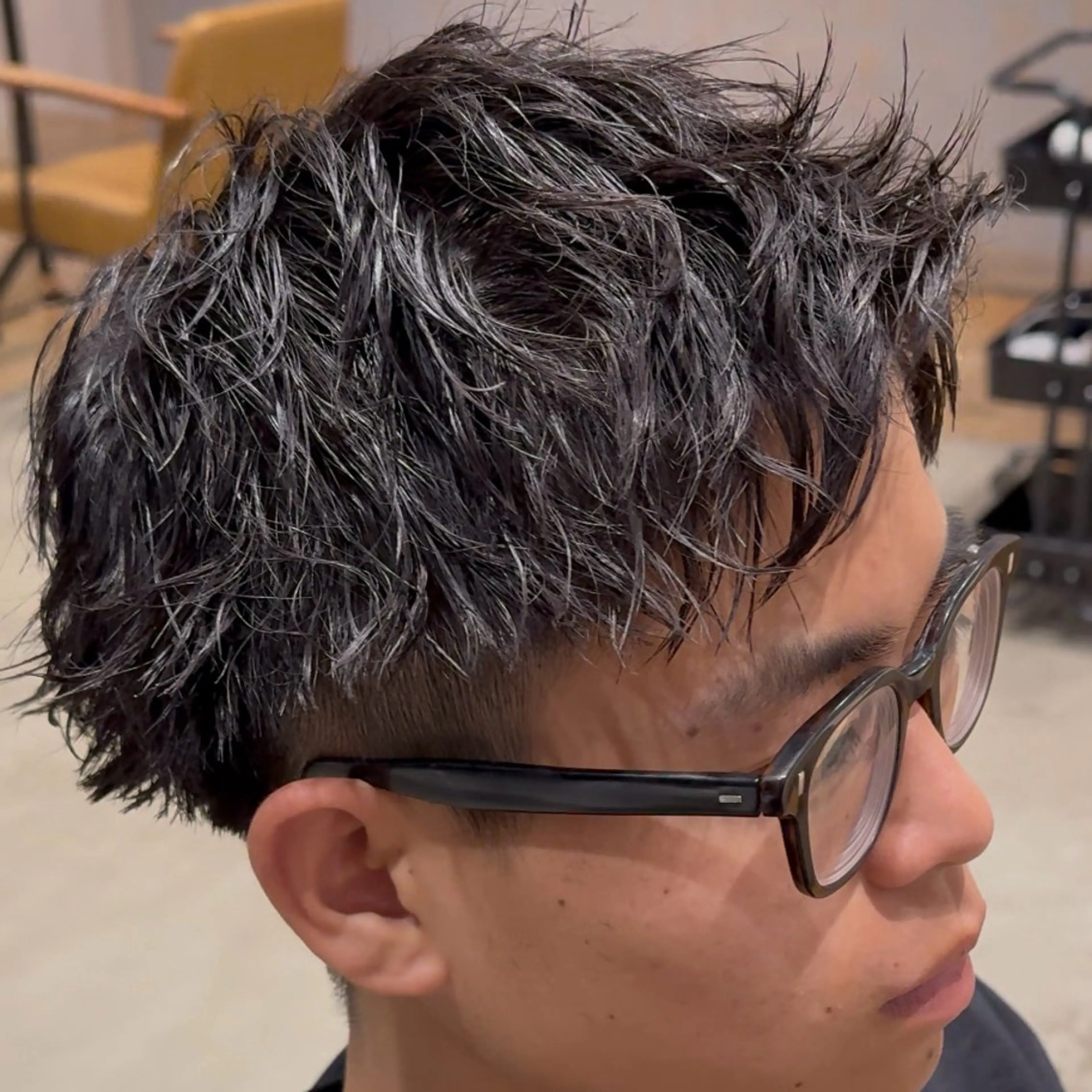 ショート EN所属・岡本 拡夢のヘアスタイル