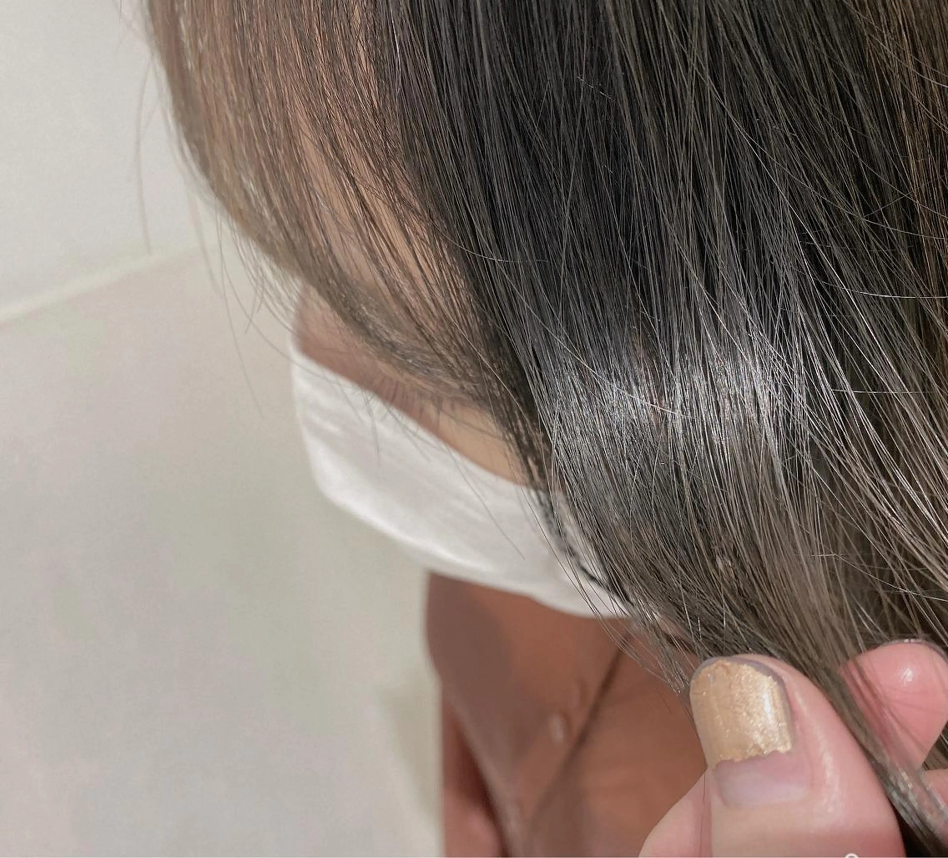 ロング カラー アディクシーカラー 透明感カラー ✨くびれスタイル✨️ 戸嶋穂乃香のヘアスタイル