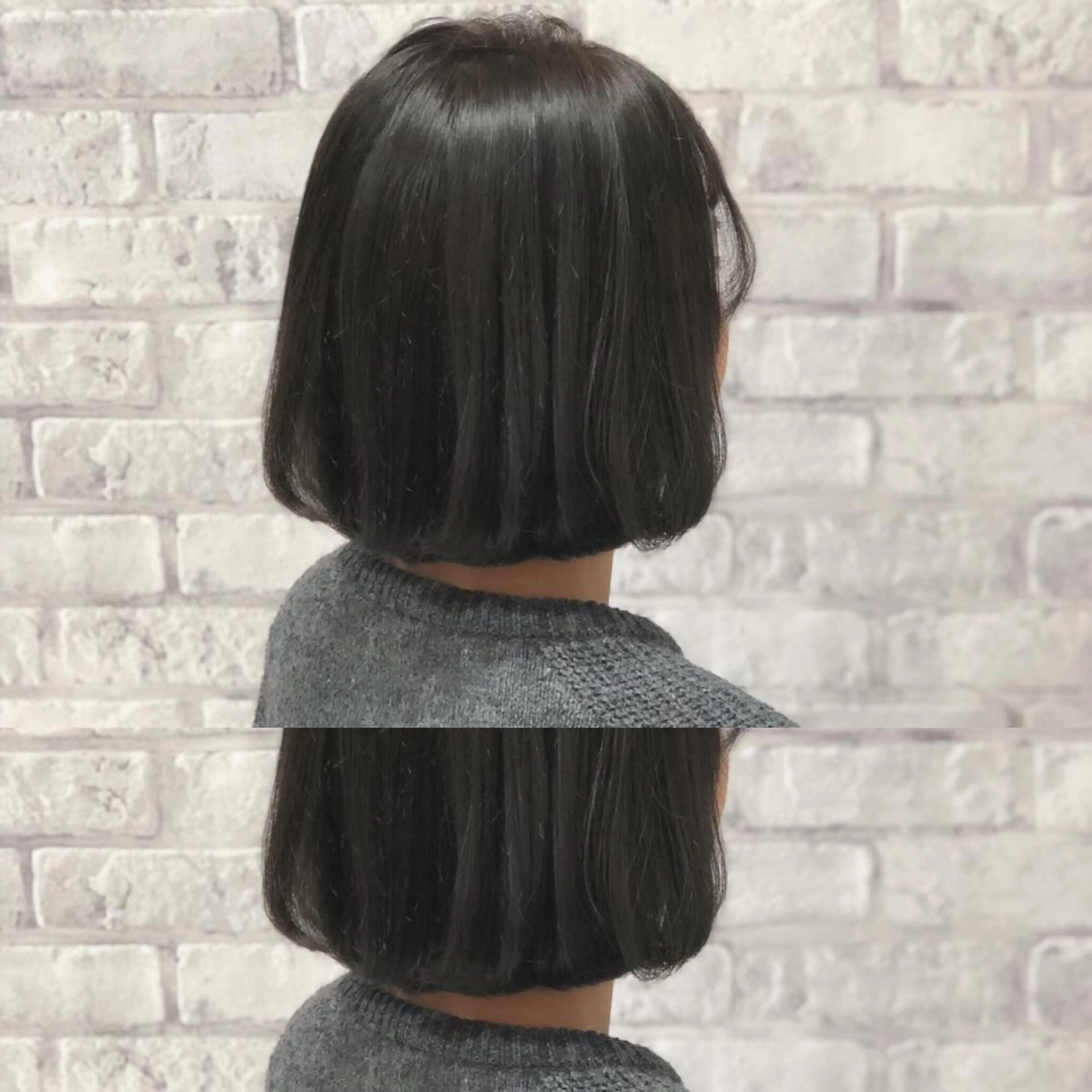 ショート カラー グレージュ ハイライトカラー ボブ ハイライト カット ヘアカラー トリートメント 秋山 幸太のヘアスタイル