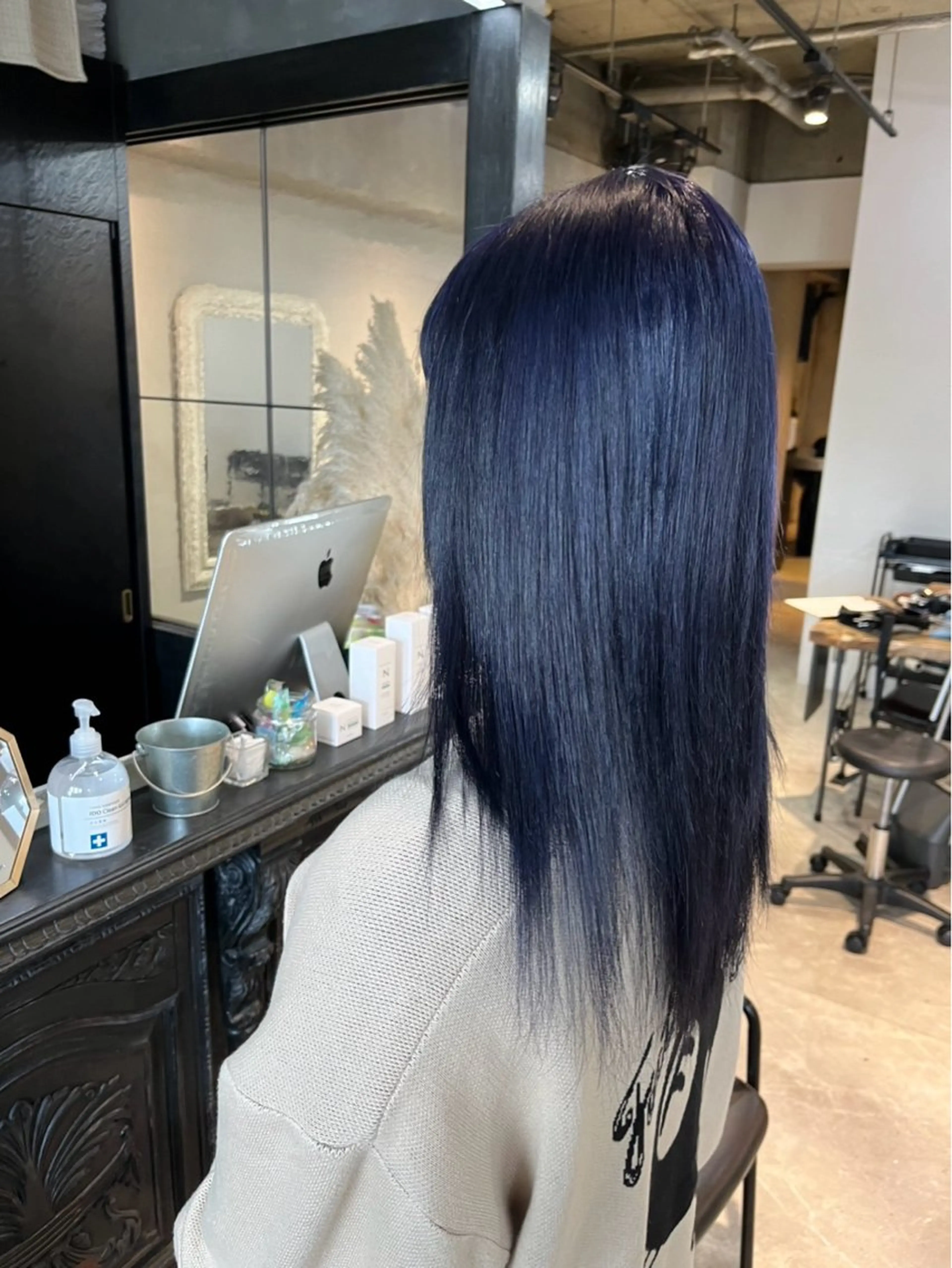 ロング カラー ✨メンズ縮毛モデル 募集✨イブキのヘアスタイル