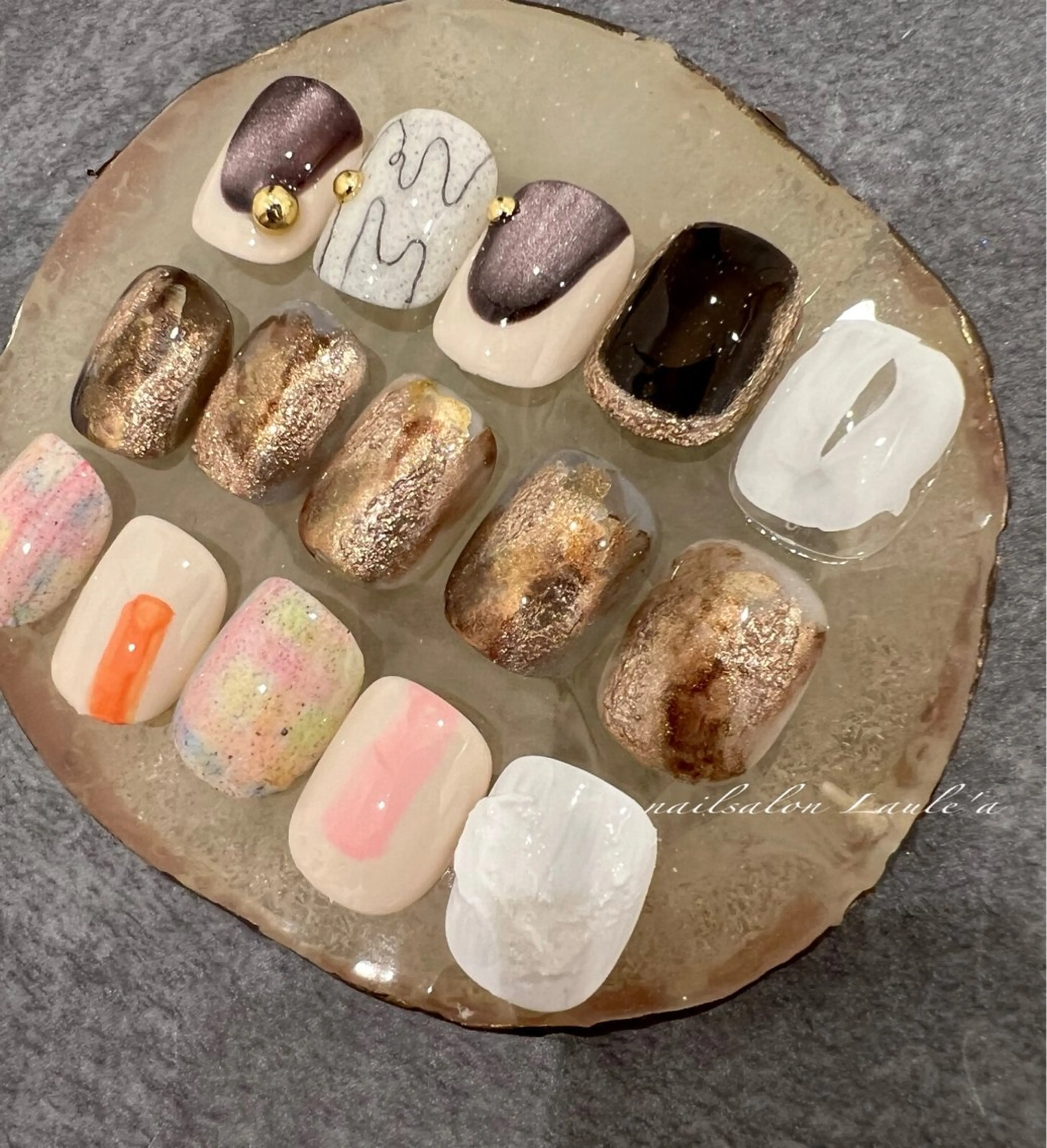 ネイル ハンドネイル nailsalon Laule'aのネイルデザイン