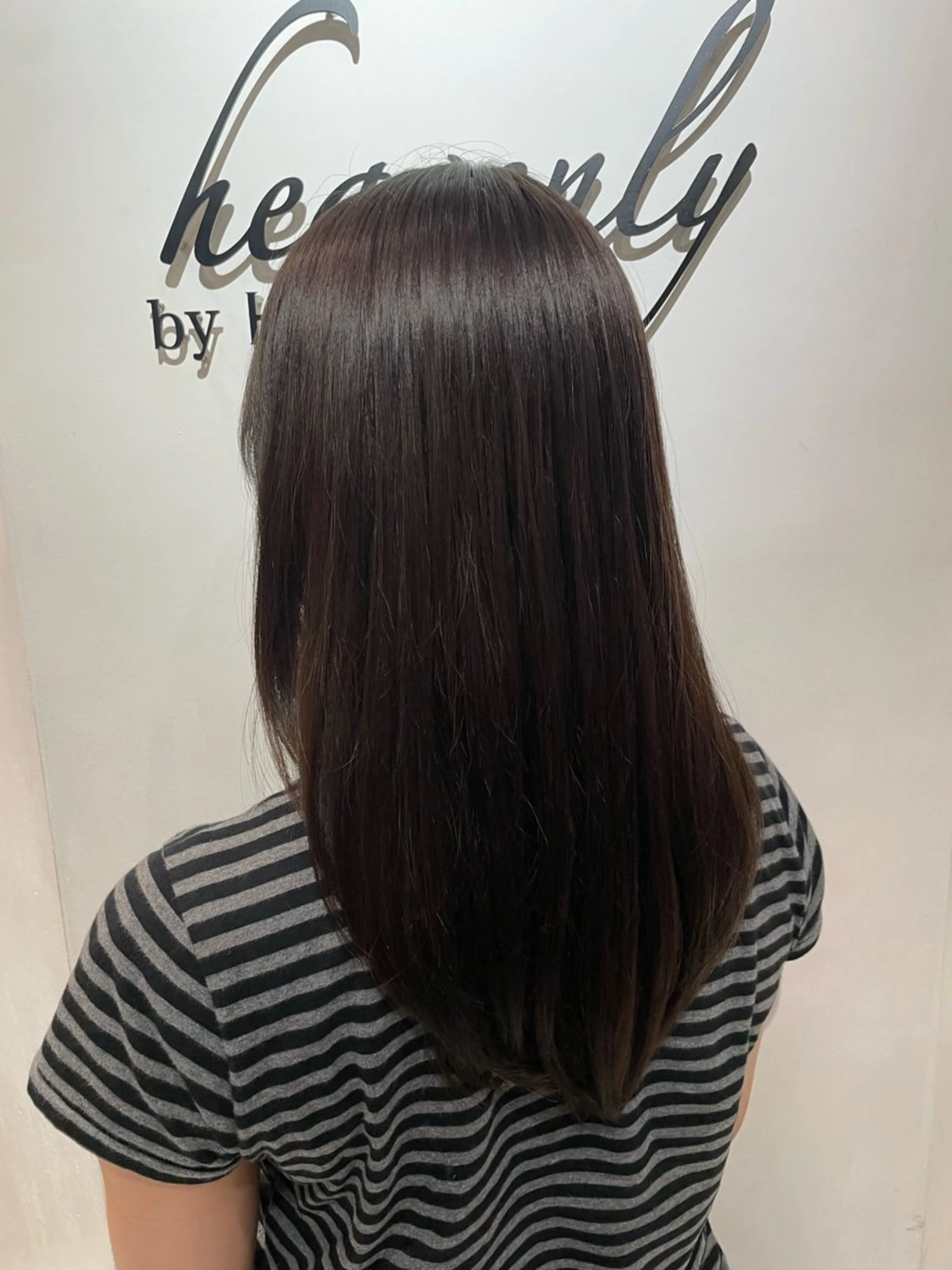 セミロング カラー カット ヘアカラー NA NAのヘアスタイル