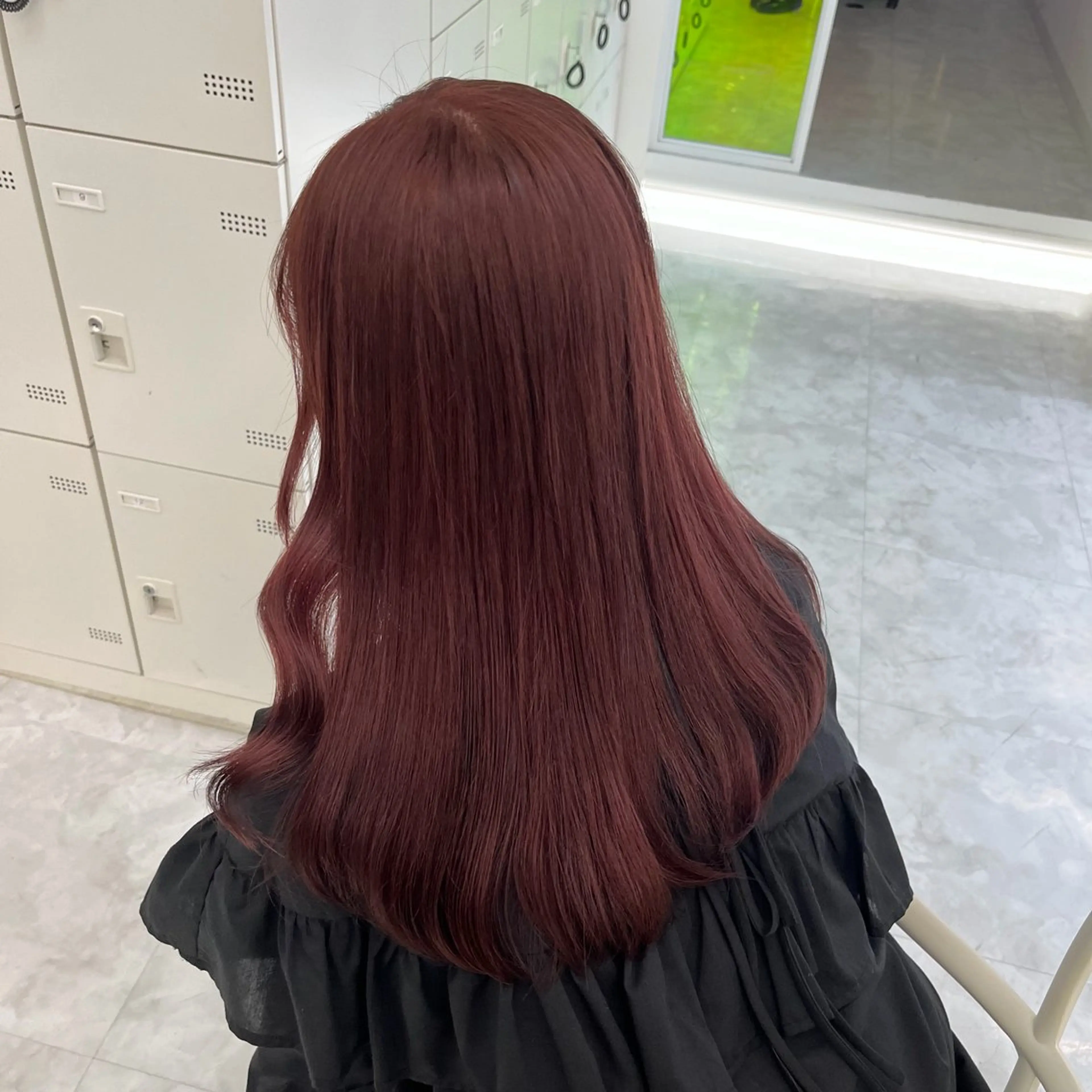 ロング カラー ヘアカラー トリートメント ヘアセット 🍒トレンド暖色ヘア 🍒Manamiのヘアスタイル