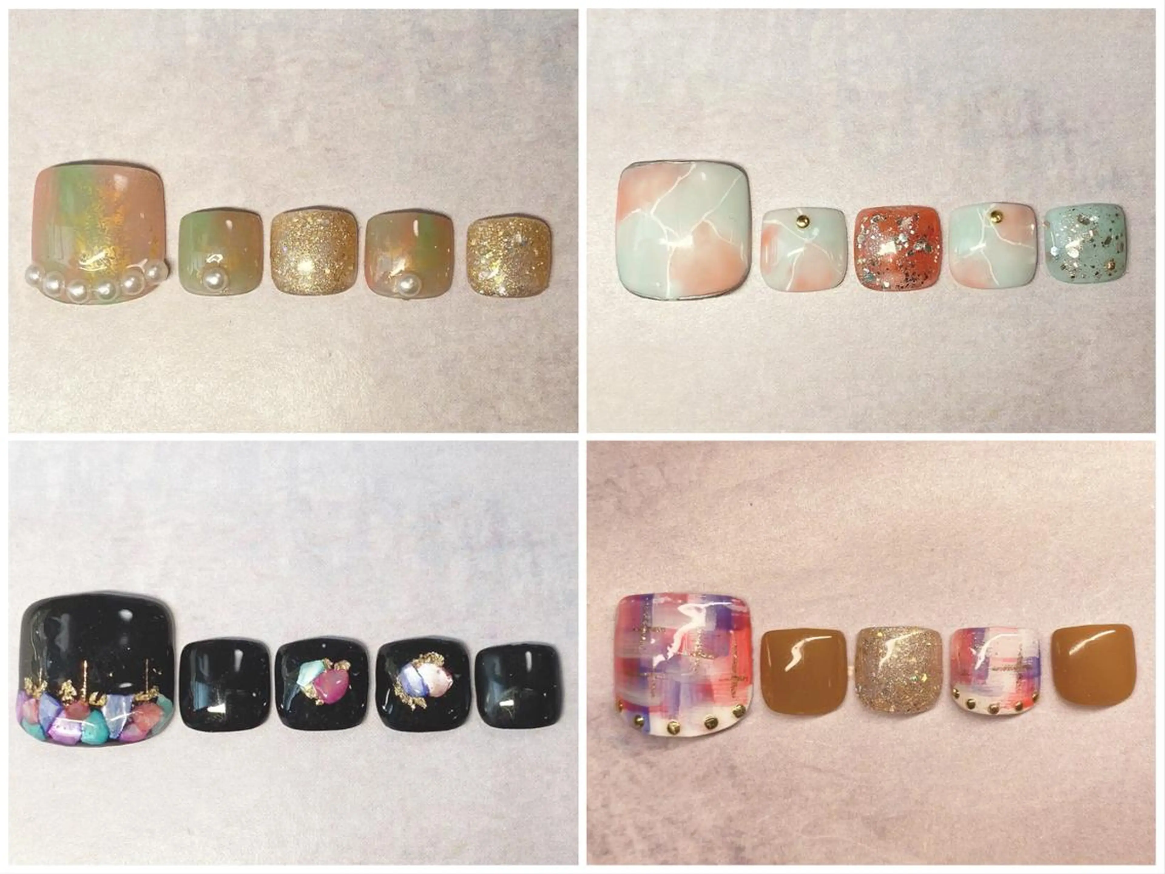 ネイル フットネイル Ribbon 佐野店のネイルデザイン