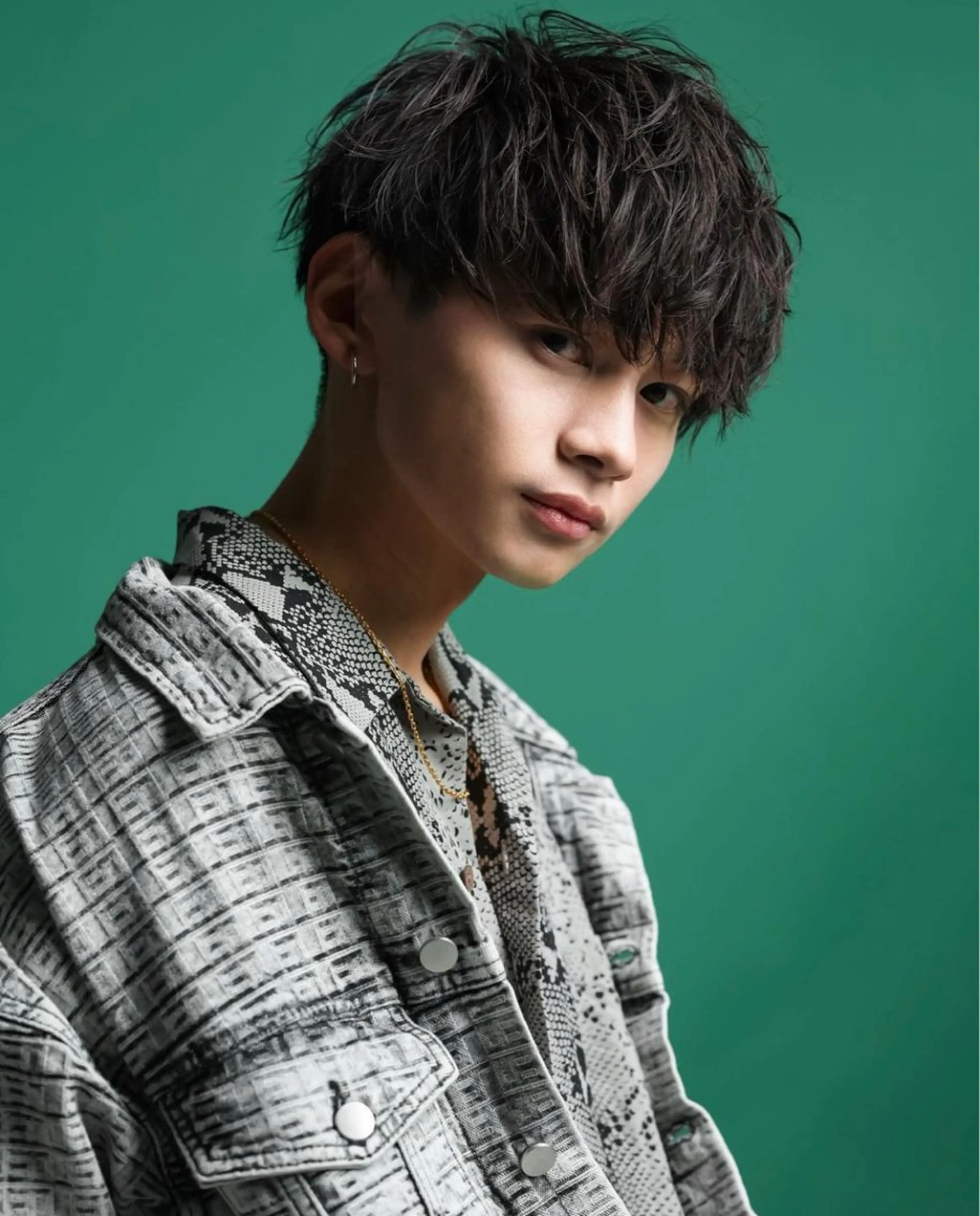 メンズ sand 大阪梅田所属・ショートパーマ🌀 ✂︎小寺仁紫のヘアスタイル