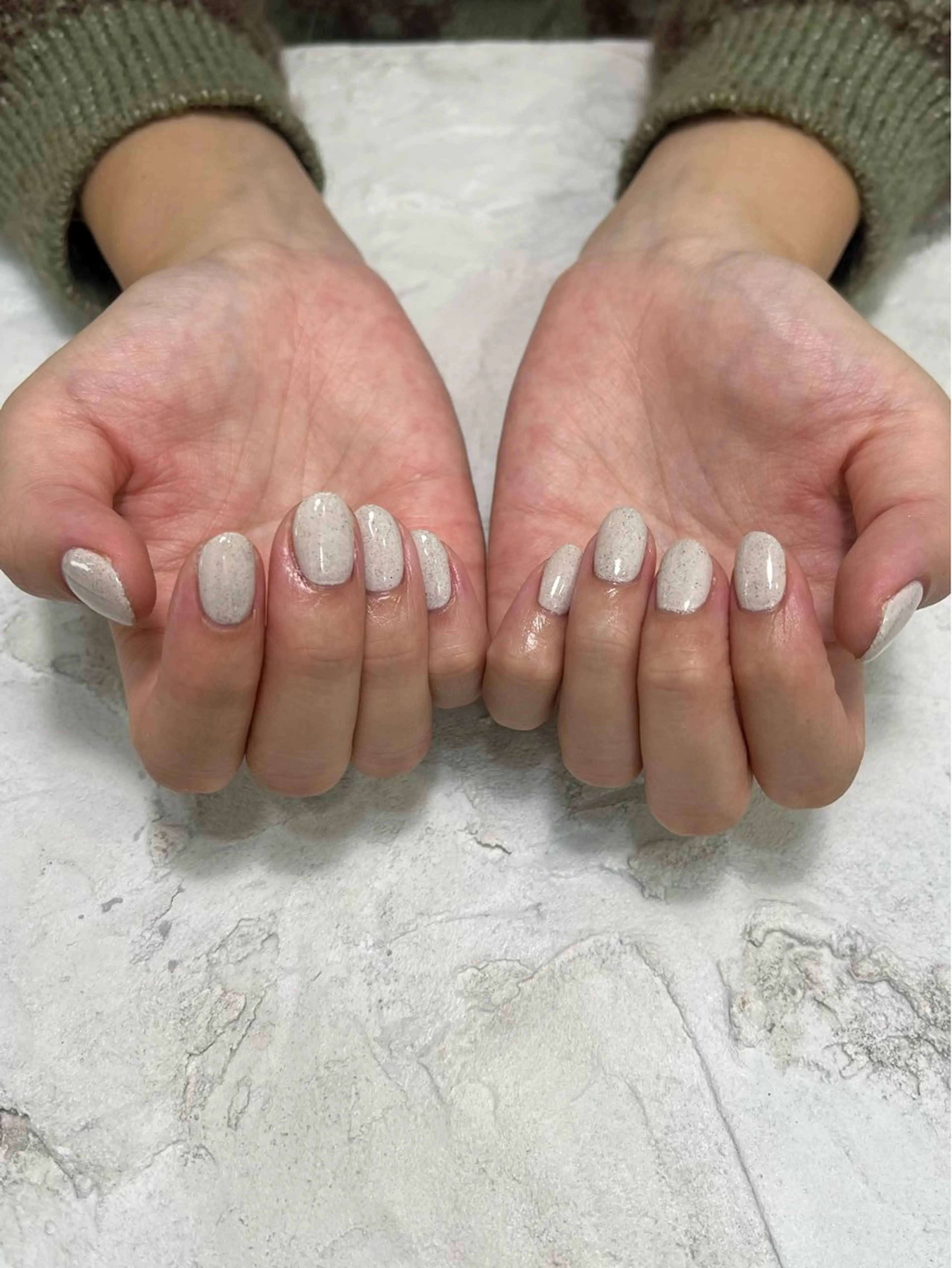 ネイル ワンカラーネイル サニーヒルズ藤沢 水口のネイルデザイン