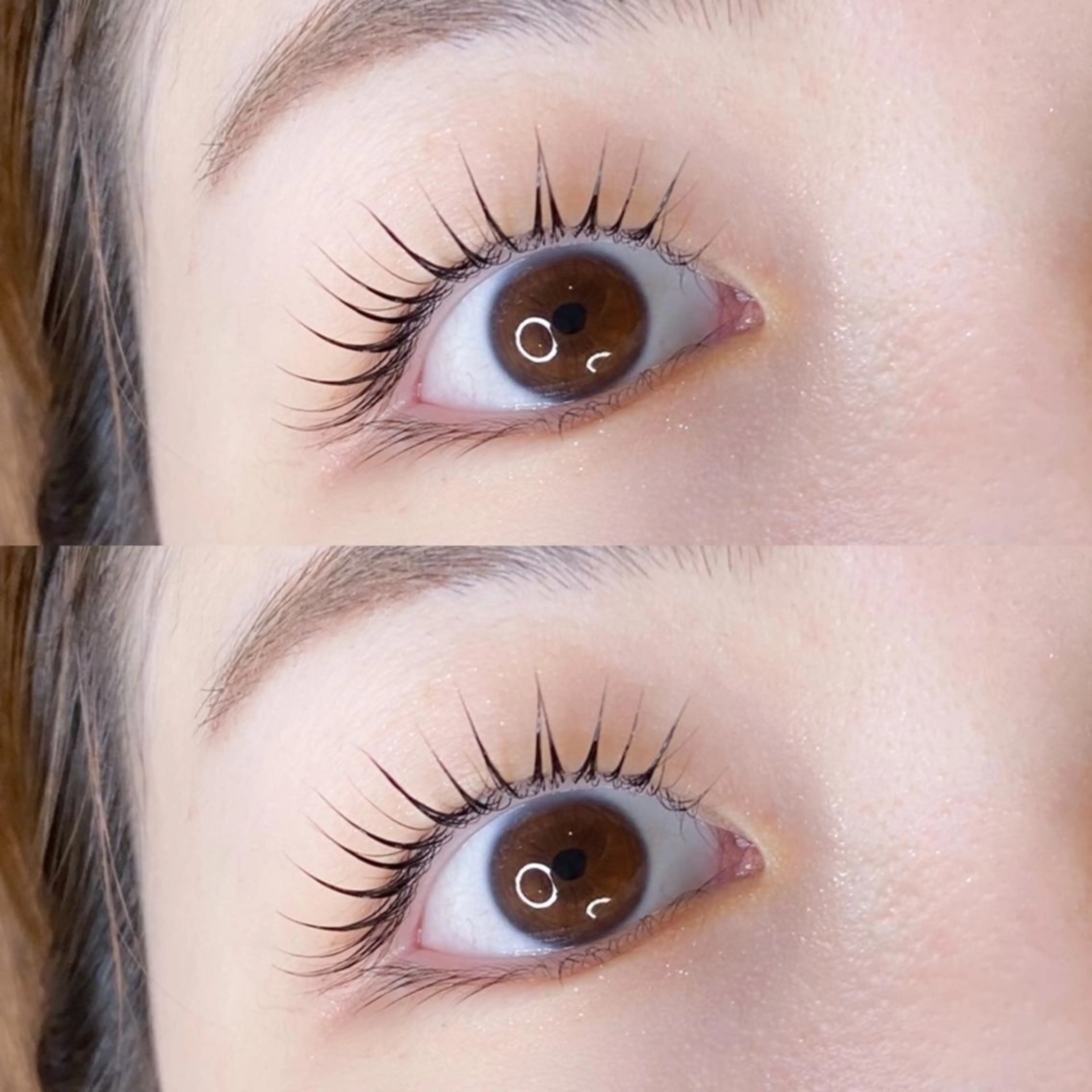 マツエク・マツパ パリジェンヌラッシュリフト マツパ une 石橋阪大前・ 箕面・池田・蛍池のマツエク・マツパデザイン