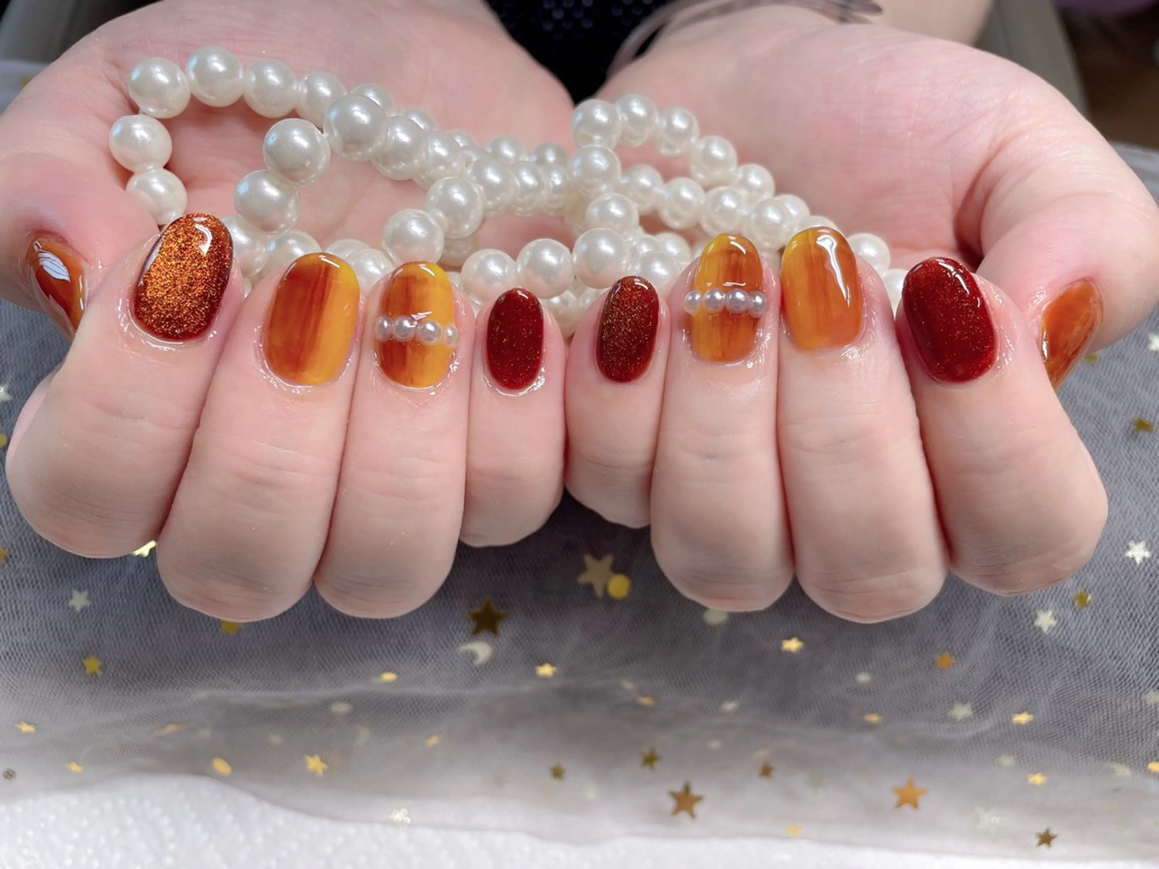 ネイル ハンドネイル ハンドケア 小岩 Saraのネイルデザイン