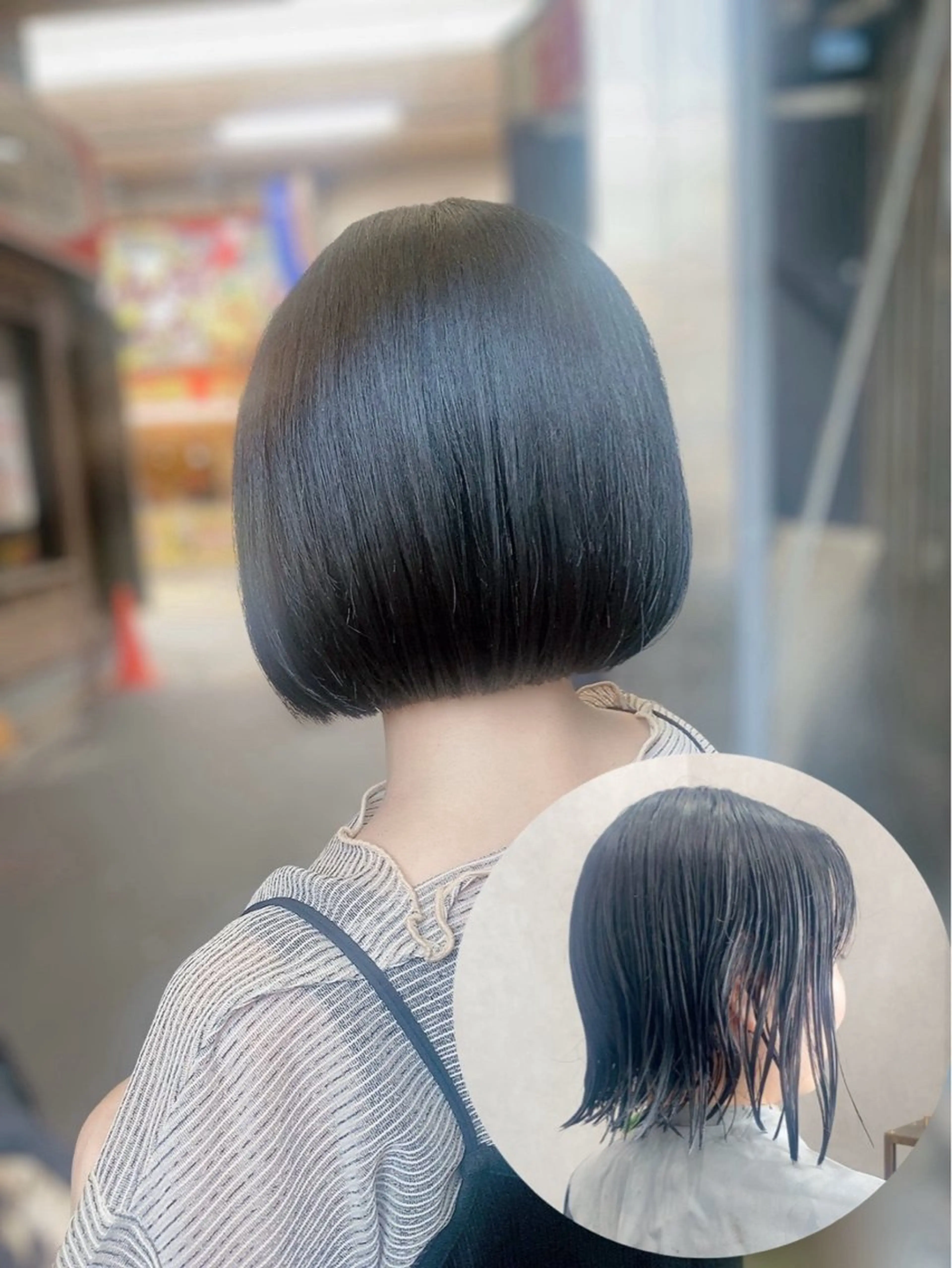 ミディアム ボブ カット トリートメント _White所属・ＳＨＩ ＺＵのヘアスタイル
