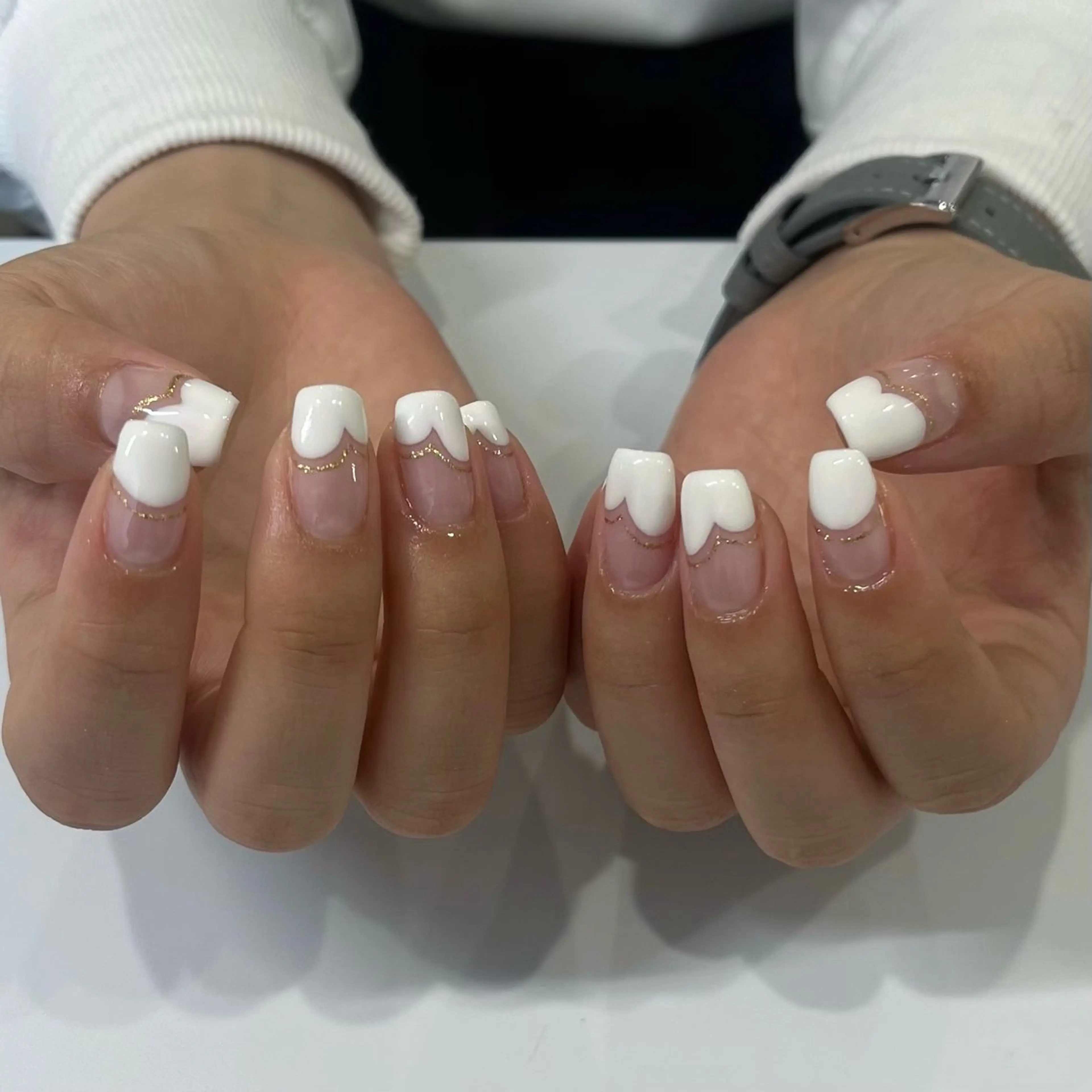 ネイル ラメ(グリッター) ハンドネイル muguet所属・nonoka 🌙のネイルデザイン