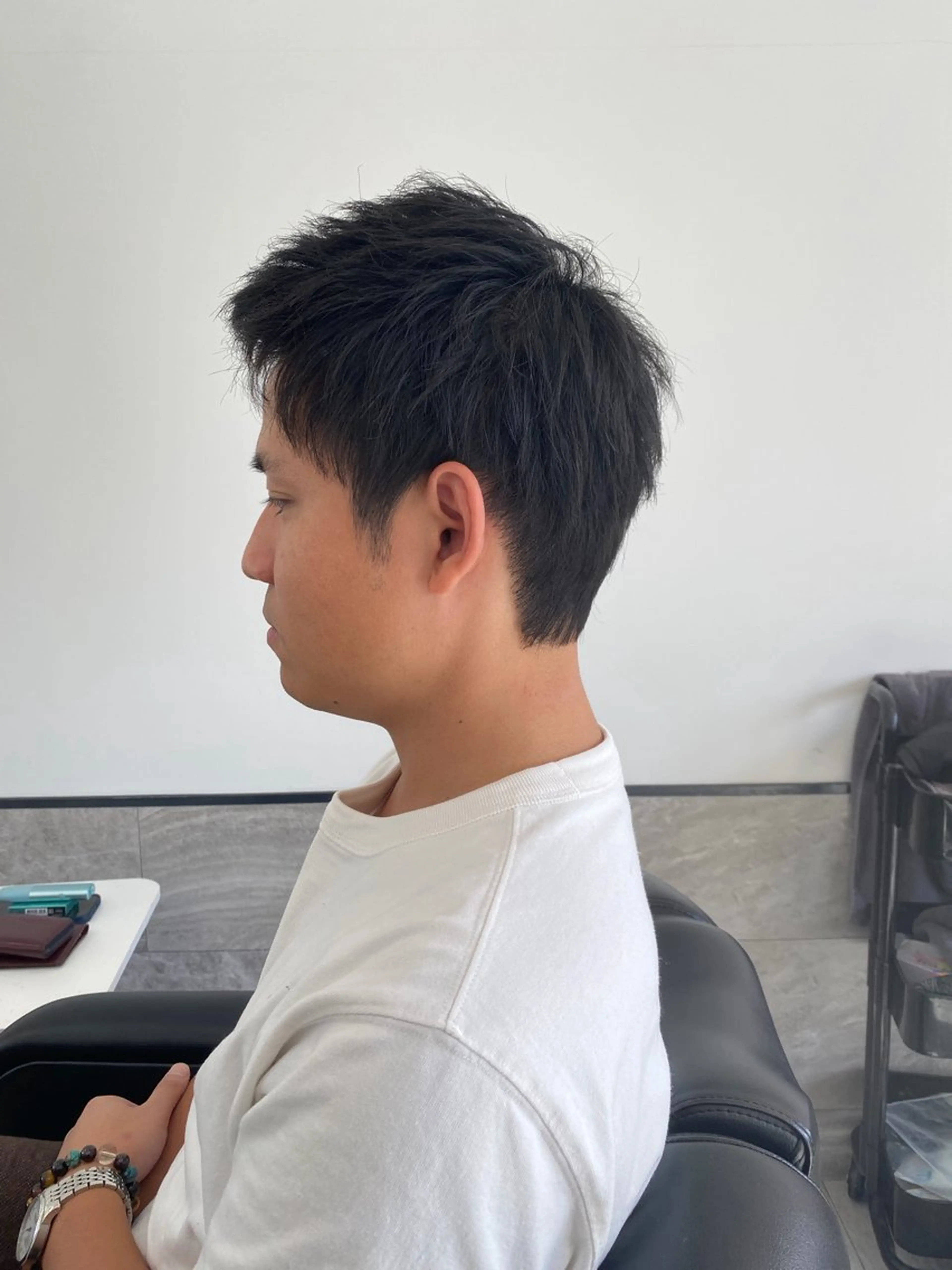 ショート メンズ ビジネス ショートヘア 田中 昴輝のヘアスタイル