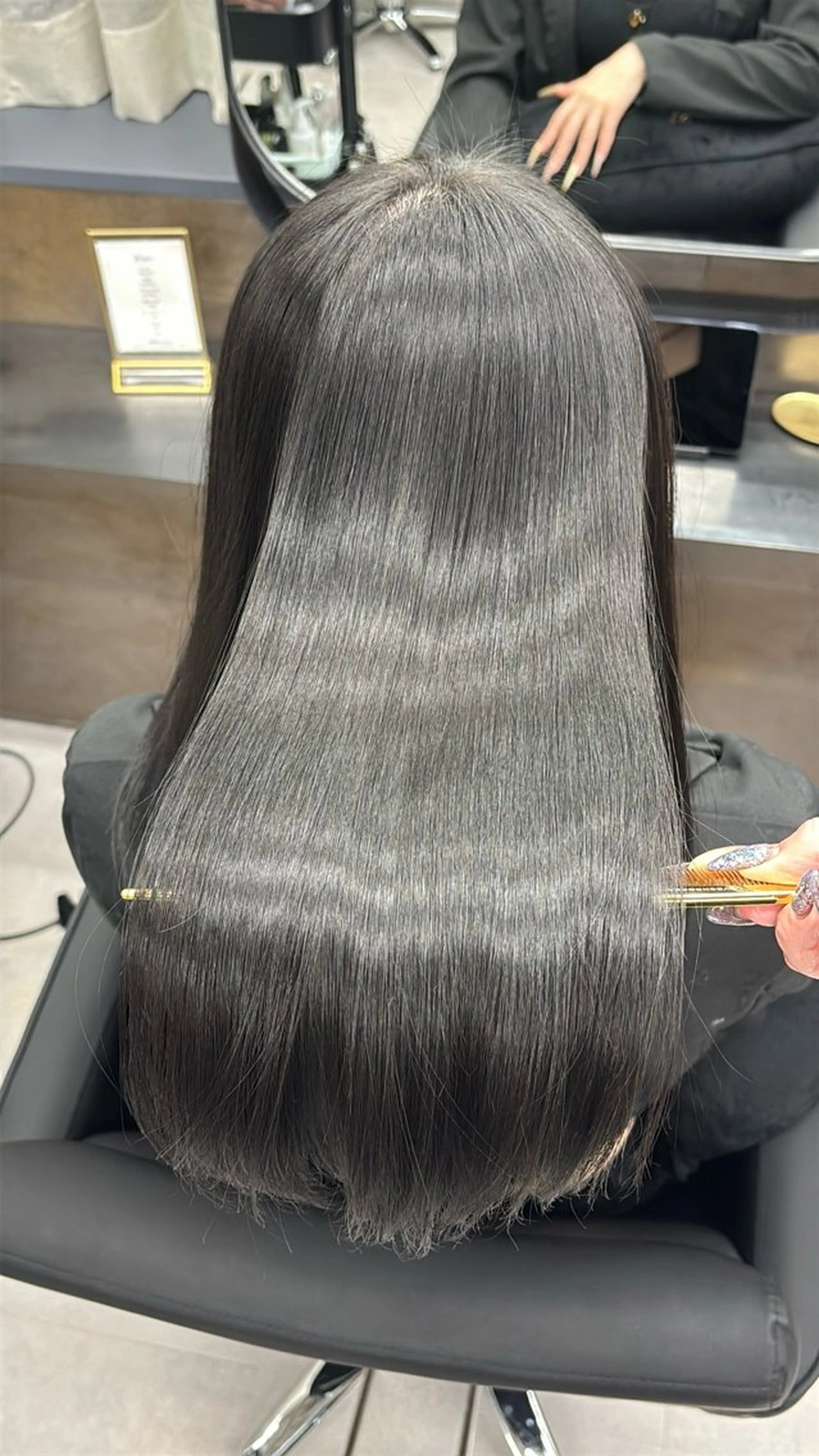 カラー ヘアカラー トリートメント レイヤー/髪質改善 SAKIのヘアスタイル