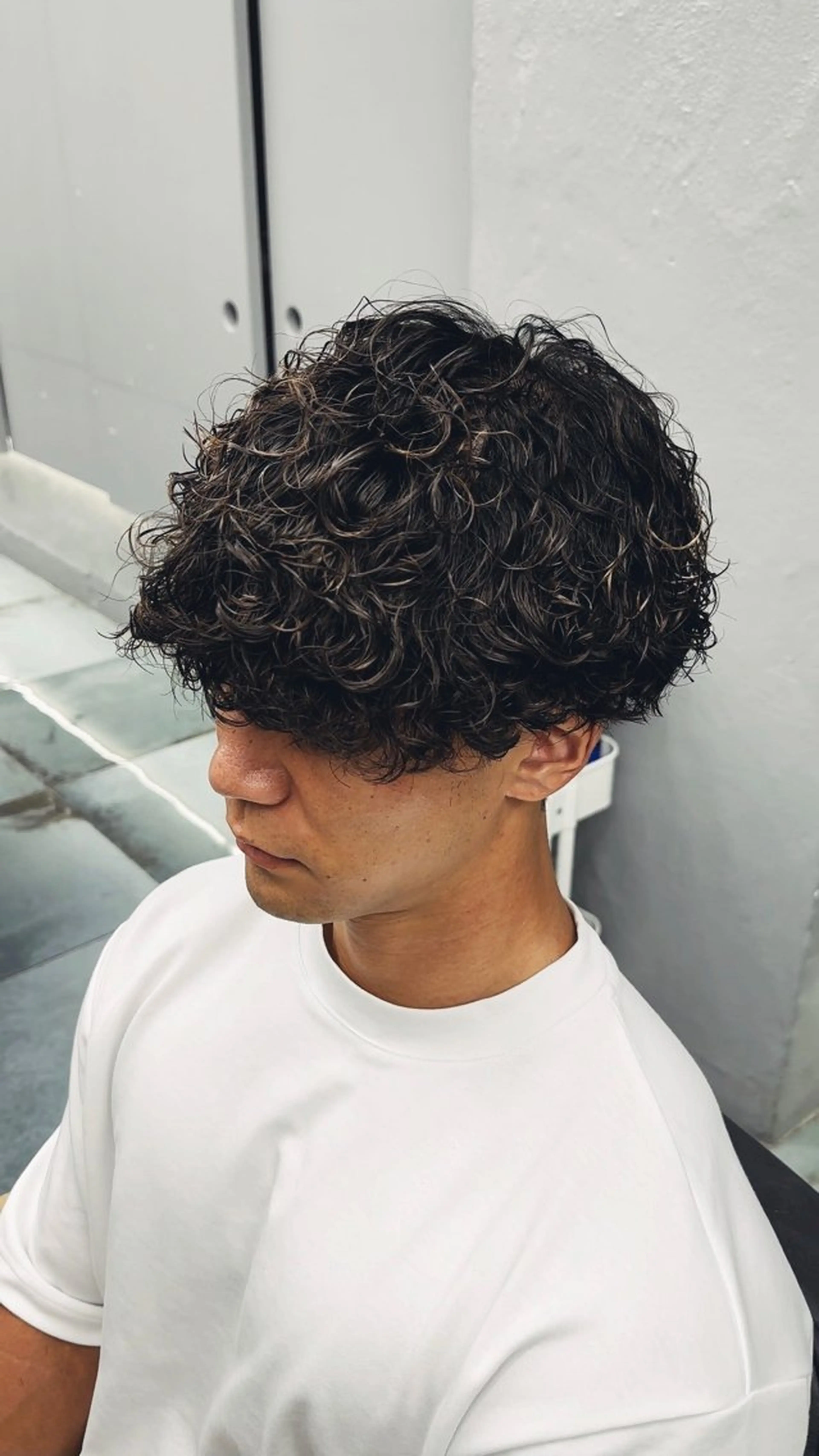 パーマ メンズ カット パーマ メンズパーマ特化🥇 フェザーパーマ/紘夢のヘアスタイル