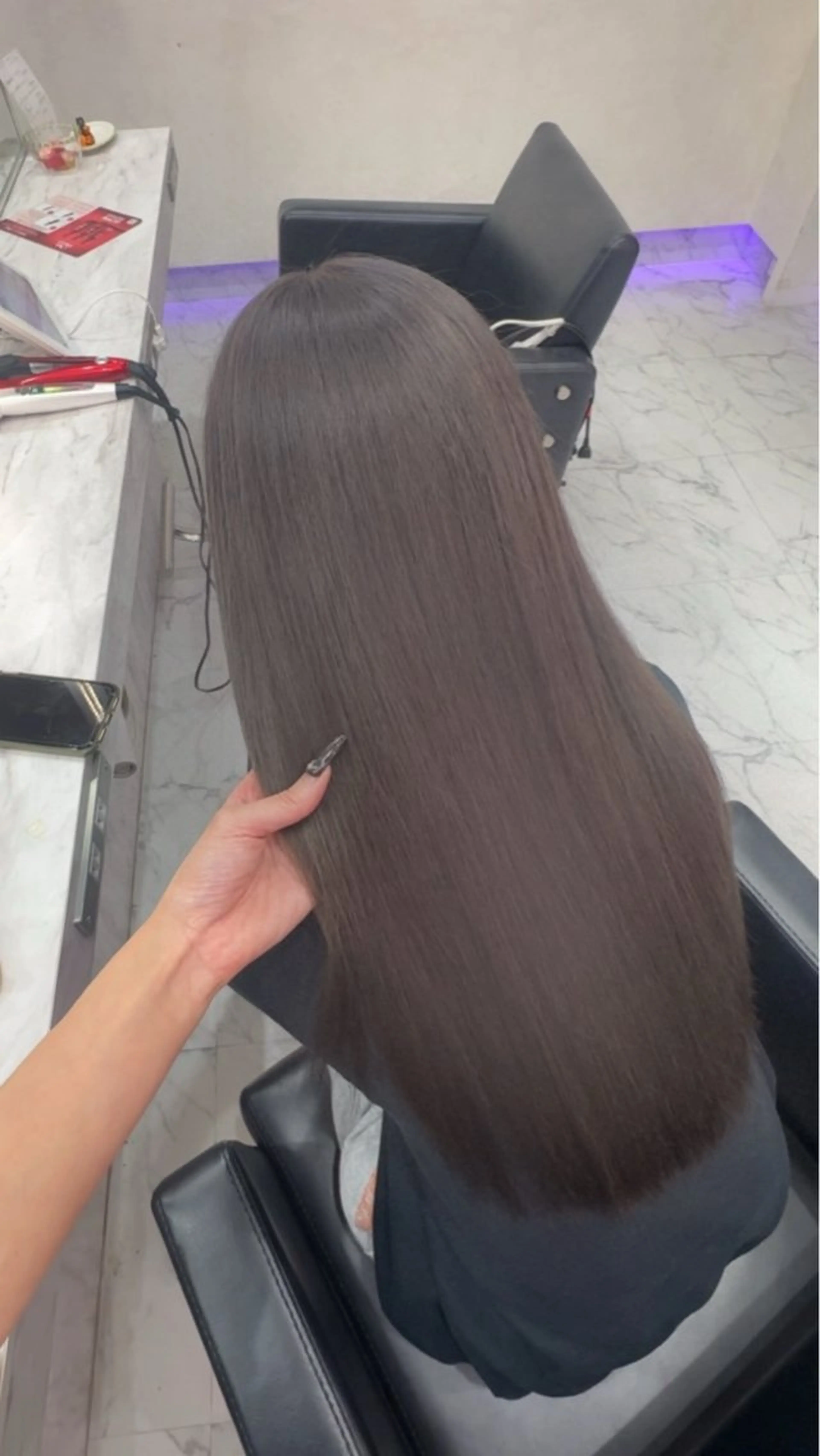 ロング ヘアカラー 🥀レイヤー/ブリー チカラー/ゆうか🥀のヘアスタイル