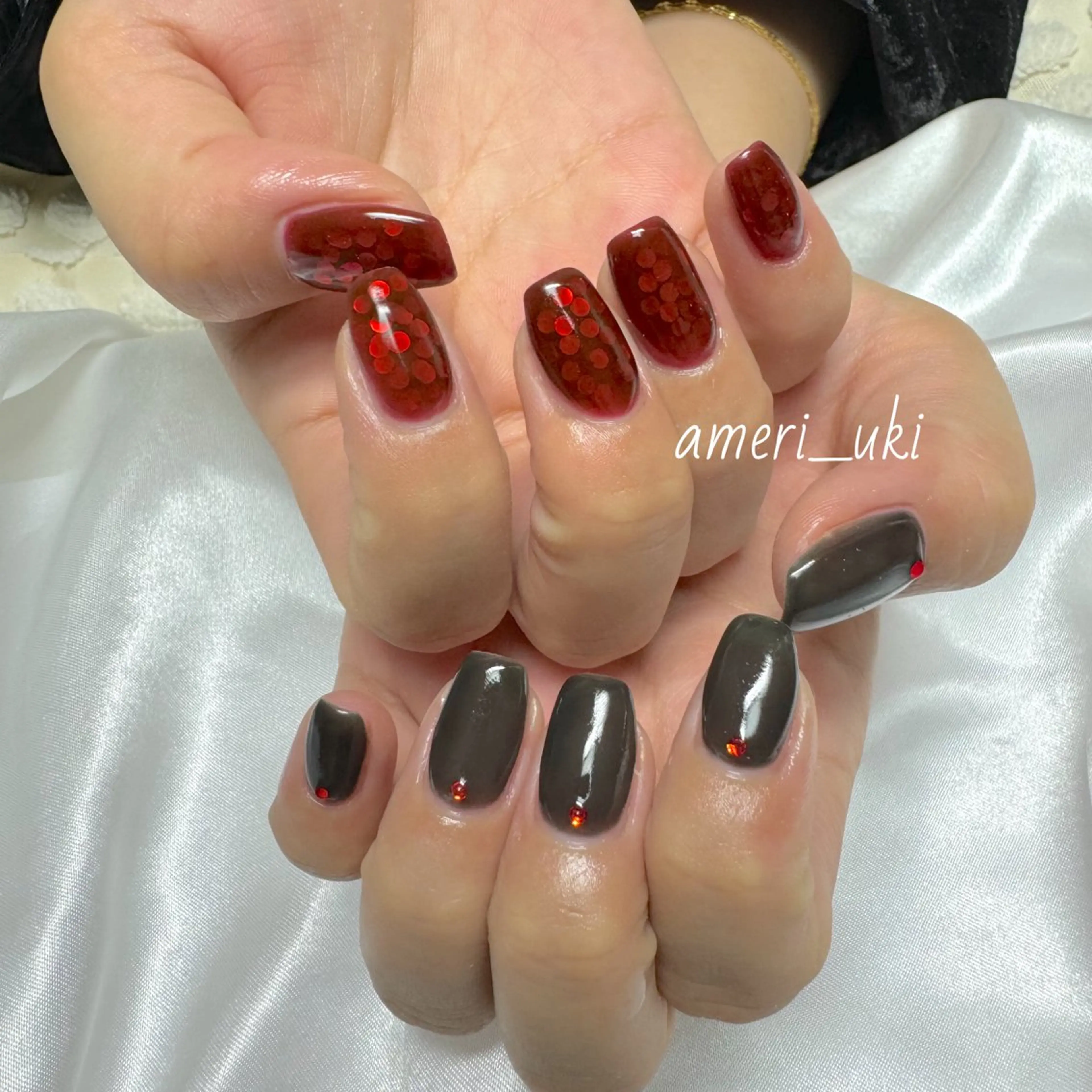 ネイル ハンドネイル Ameri nail /UKIのネイルデザイン