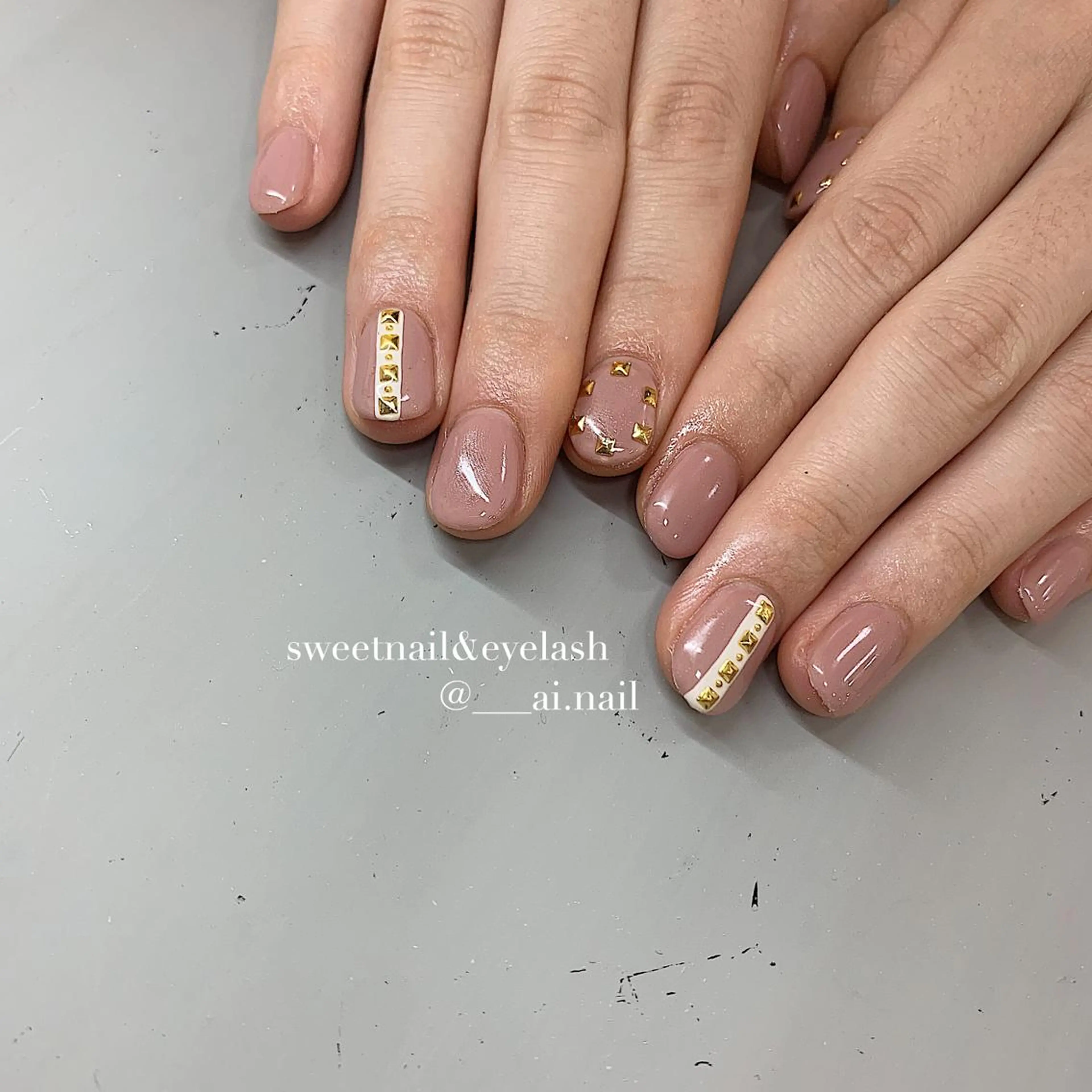 ネイル ハンドネイル 🍃伏見 / soL nail / aiのネイルデザイン