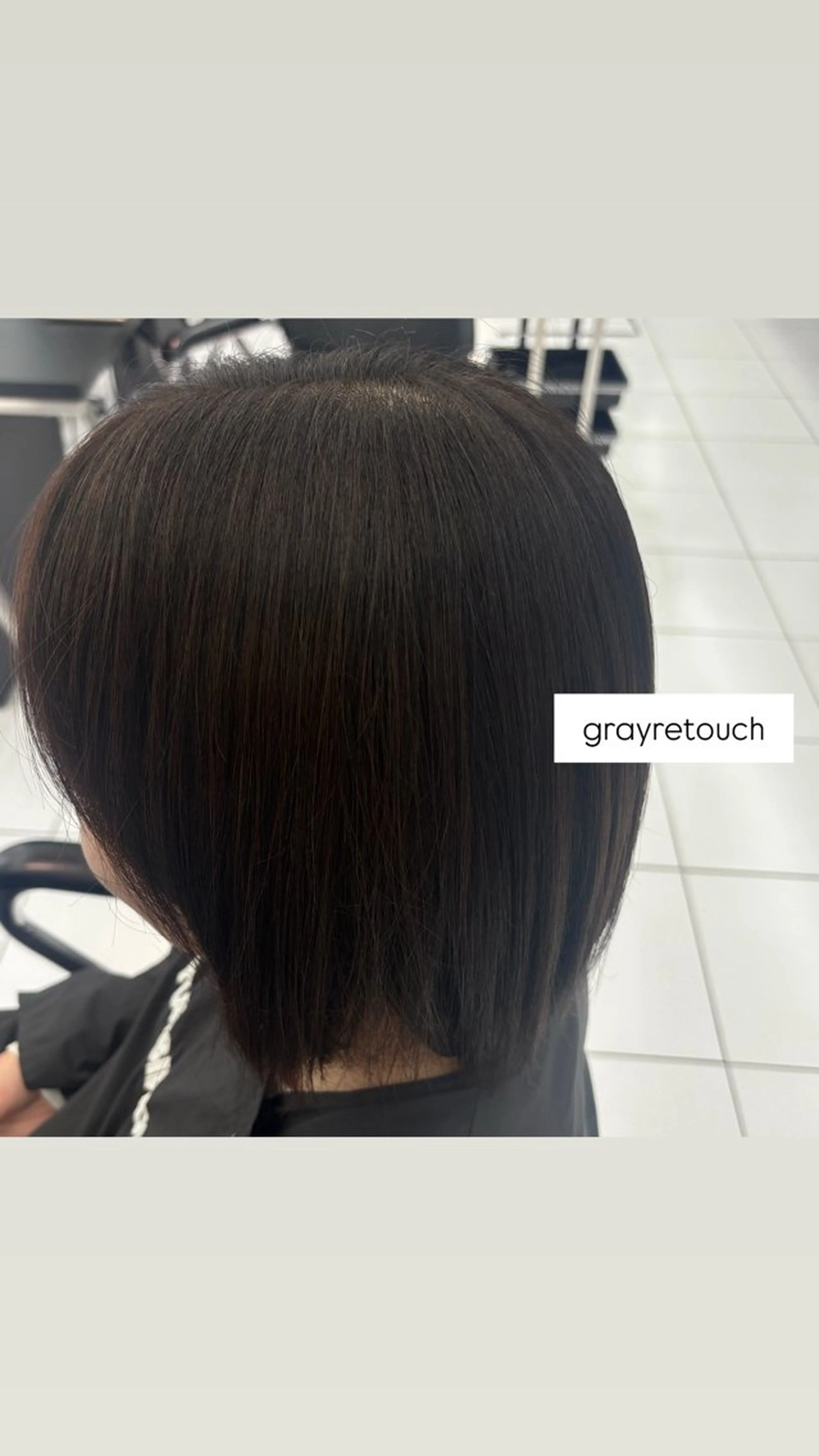 ミディアム カラー リコ🪐ワンカラー モデル募集のヘアスタイル