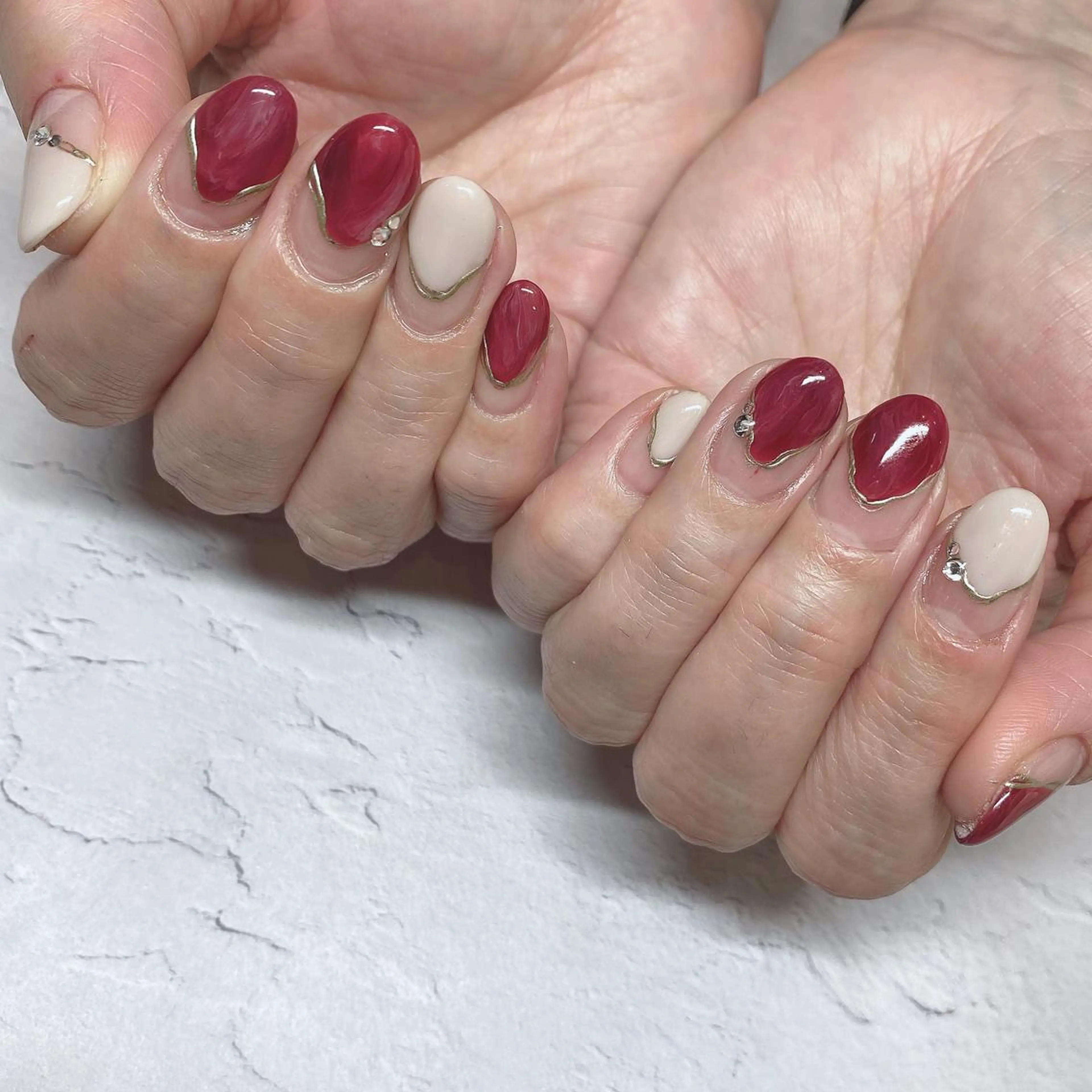 ネイル ハンドネイル Sympa:) YURIKAのネイルデザイン