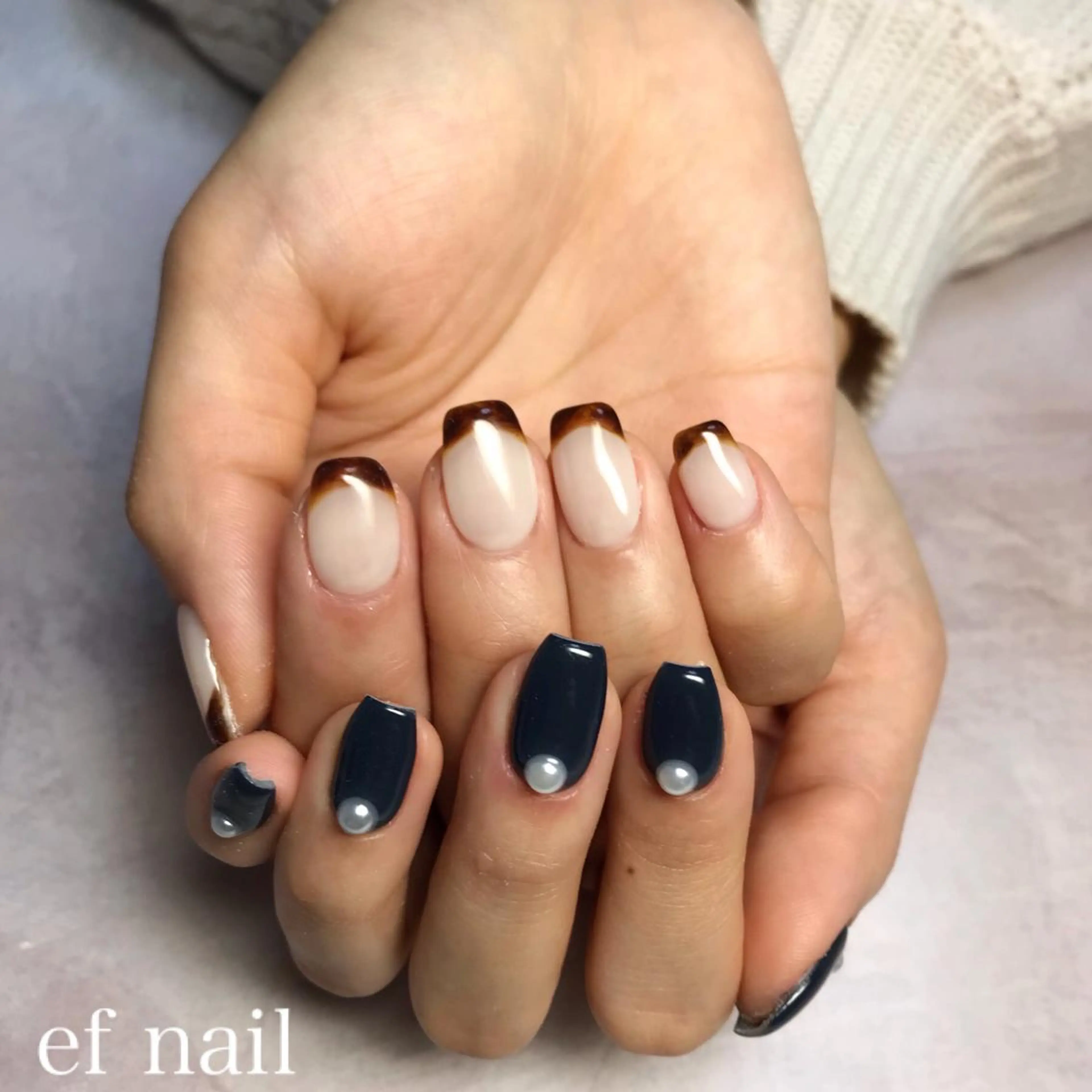 ネイル ハンドネイル ef nailのネイルデザイン
