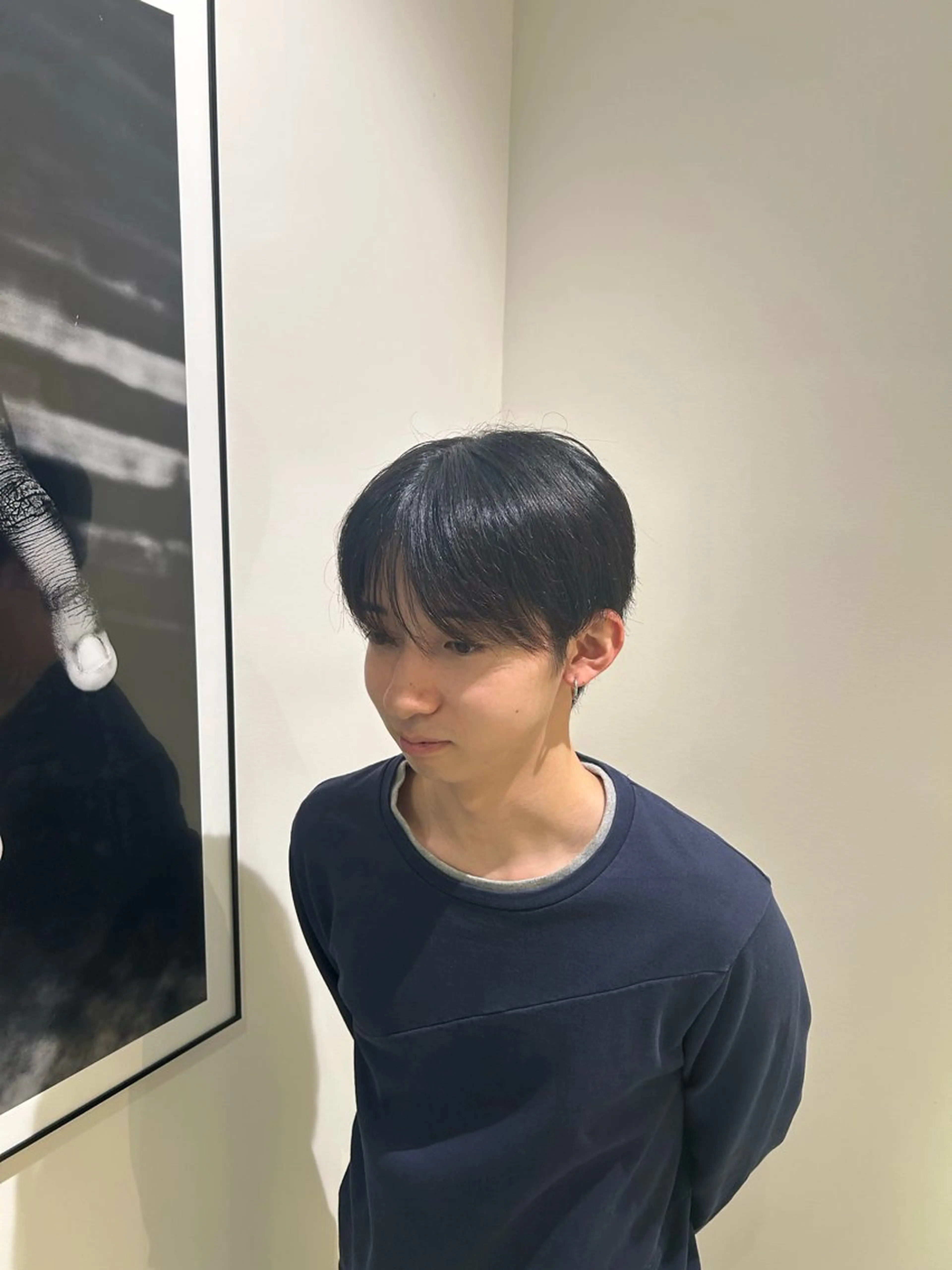 メンズ ink by artefice所属・兼重 嵐のヘアスタイル